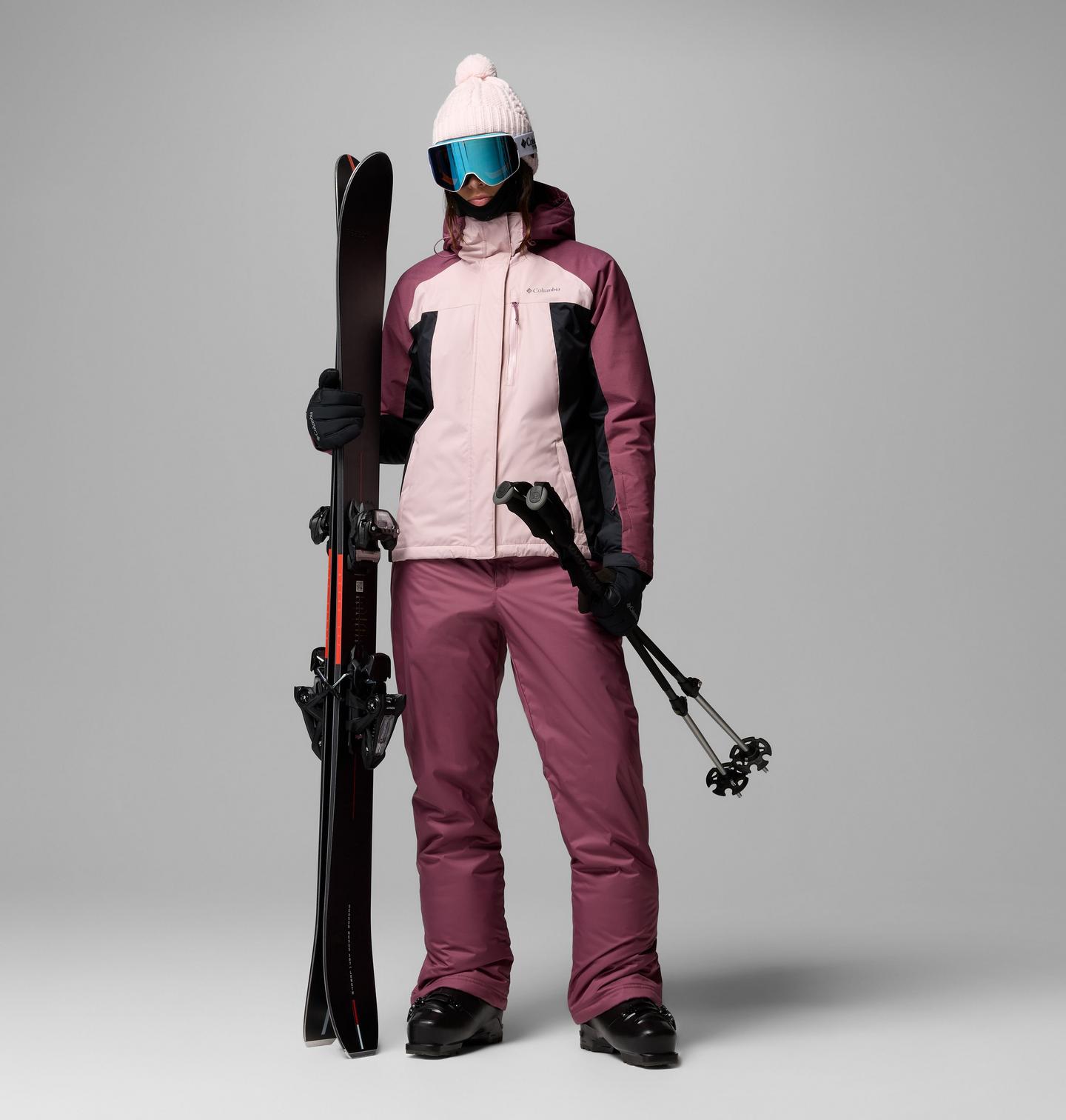 Женские брюки Columbia Slope Seeker Insulated, цвет: Состаренный розовато-лиловый — фото 2