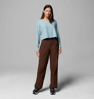 Women's Brea Falls Hiking Trousers, Color: Tobacco, image 4