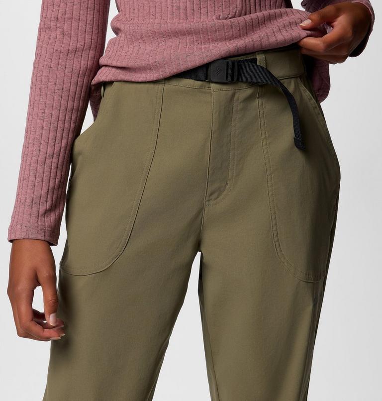 Brea Falls Nylon Pant, Color: Stone Green, image 5