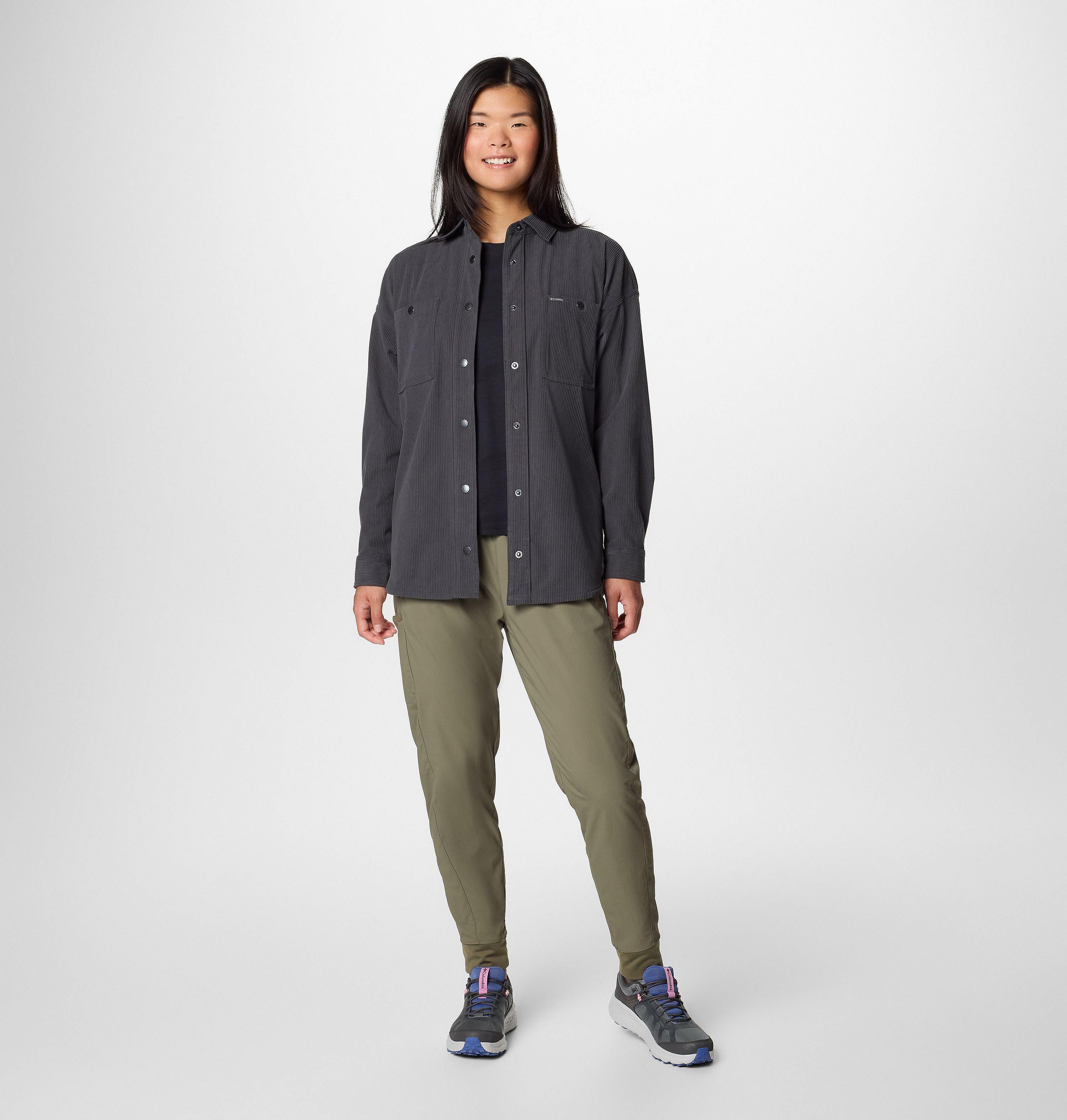Women's Blue Point Creek Corduroy Shirt Jacket | 011 | XL 3