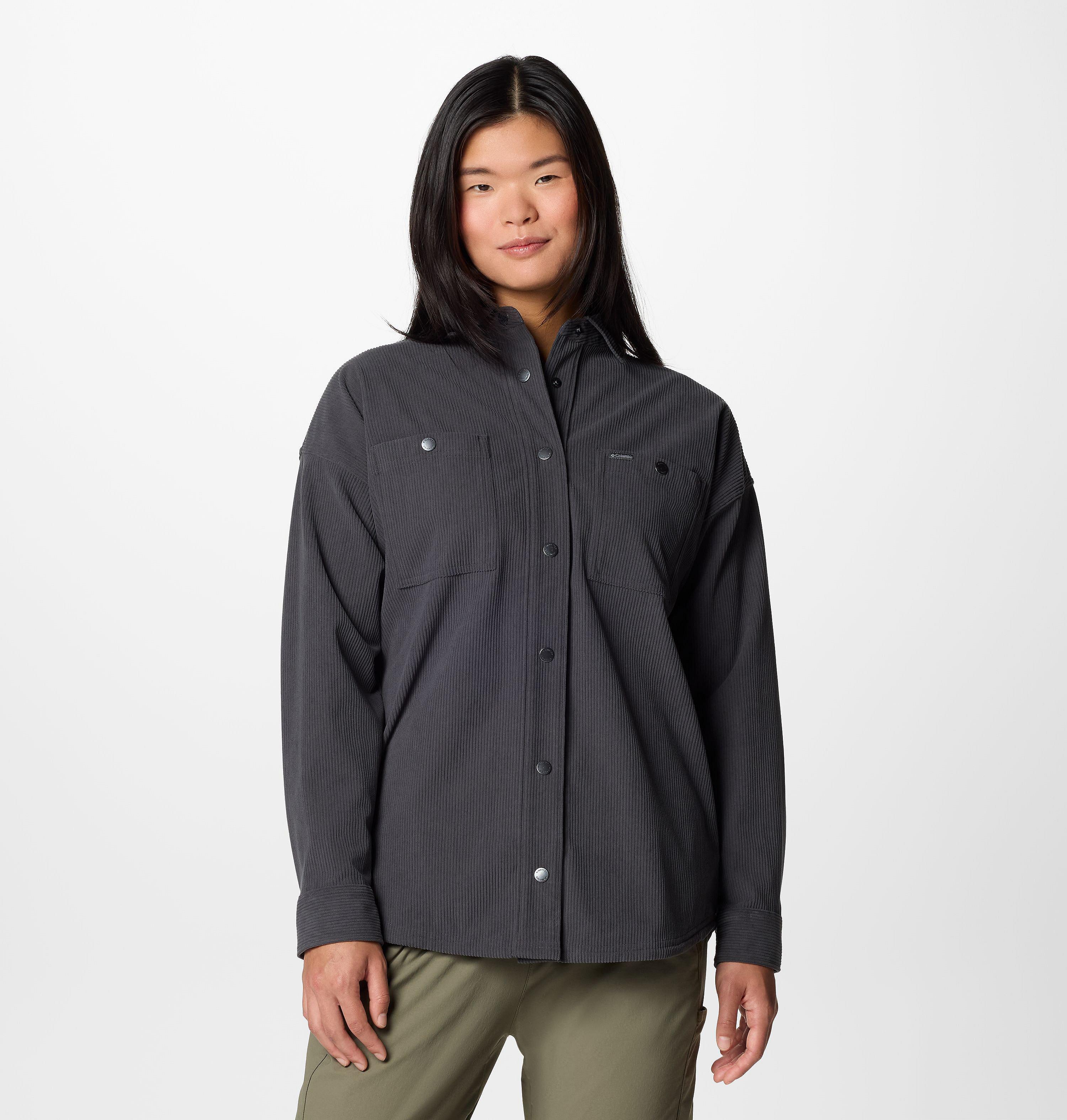 Columbia Women's Blue Point Creek  Corduroy Shirt Jacket-