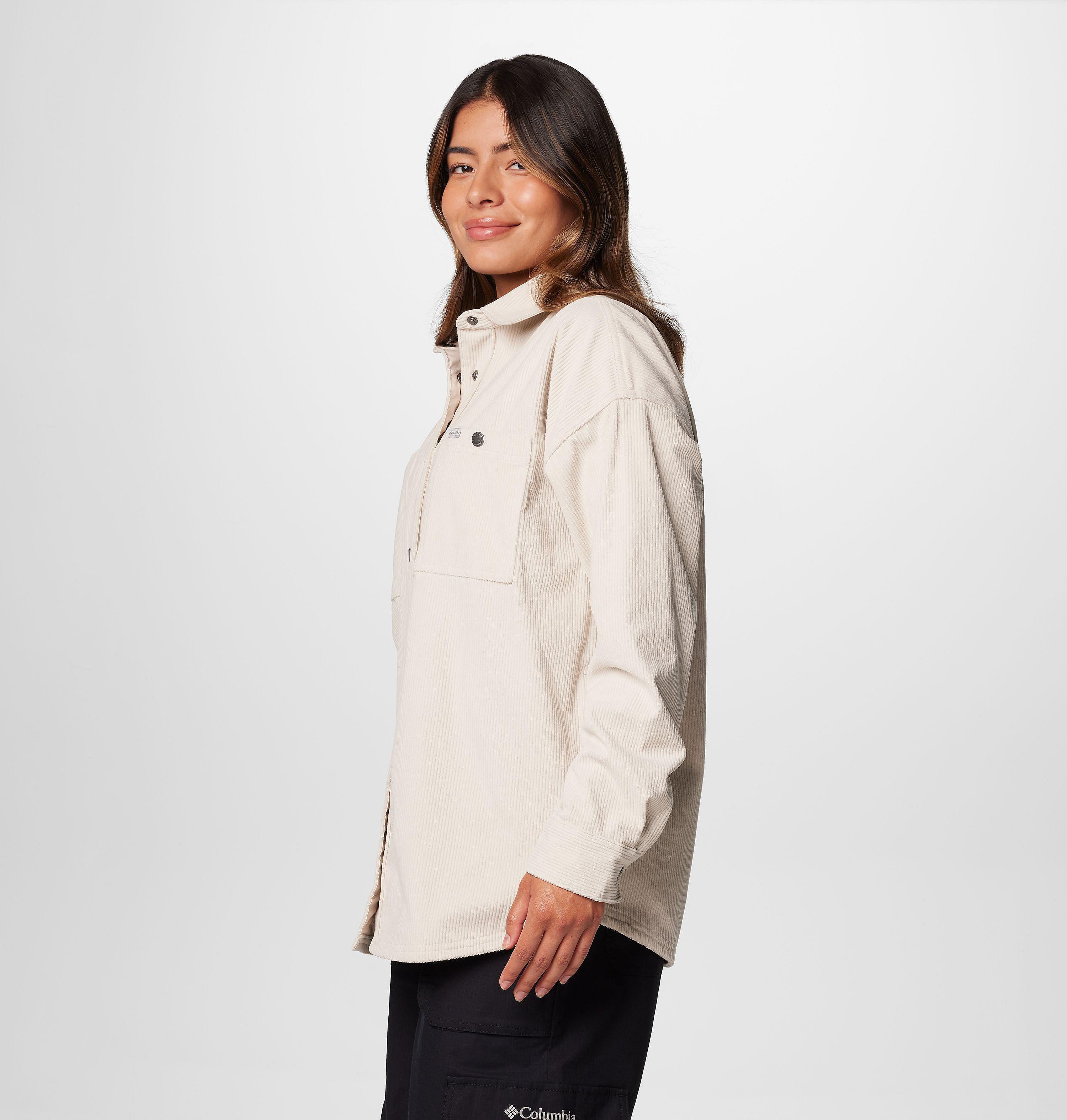 Women's Blue Point Creek Corduroy Shirt Jacket | 278 | XL 4