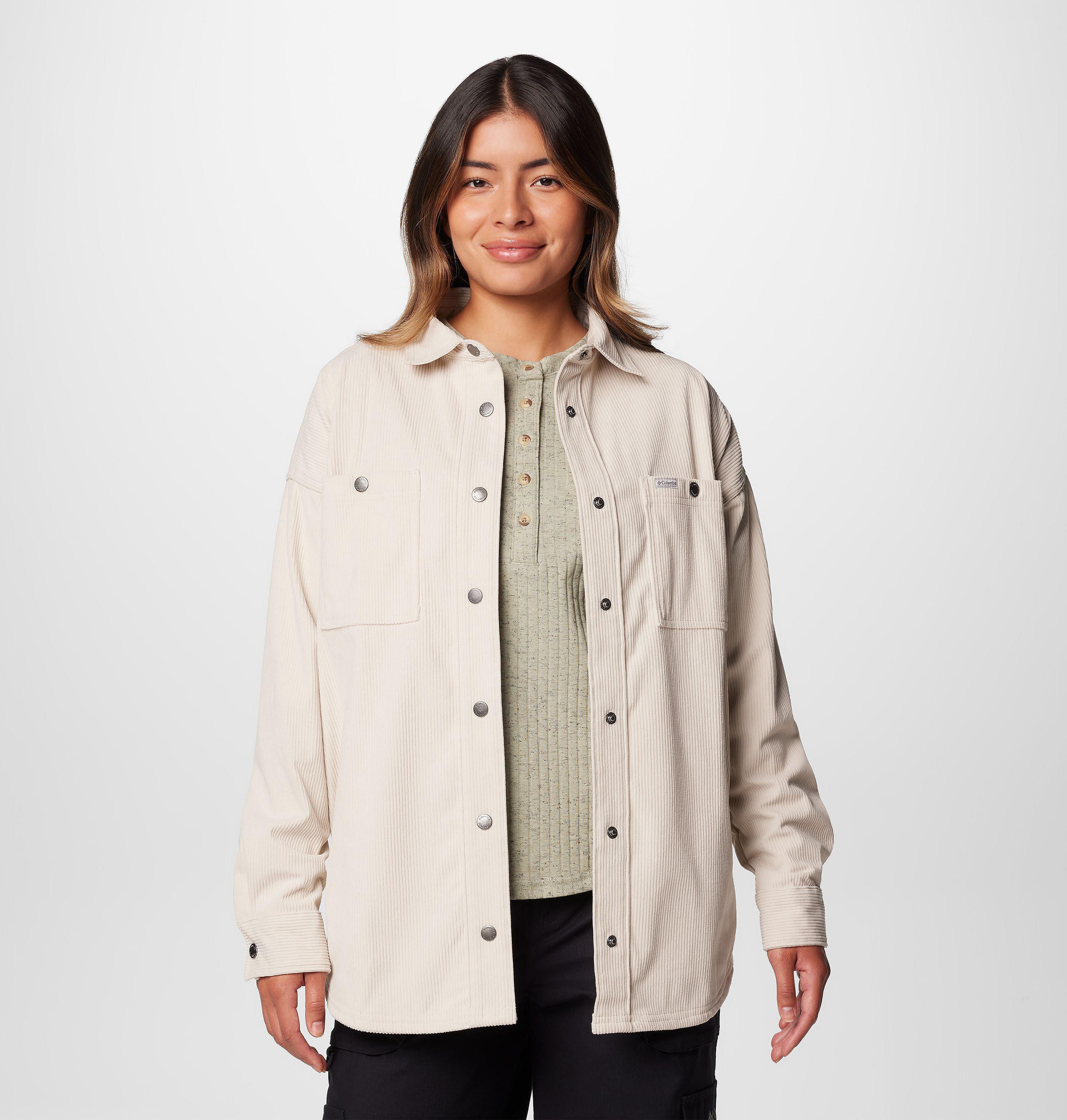 Women's Blue Point Creek Corduroy Shirt Jacket | 278 | XL 6