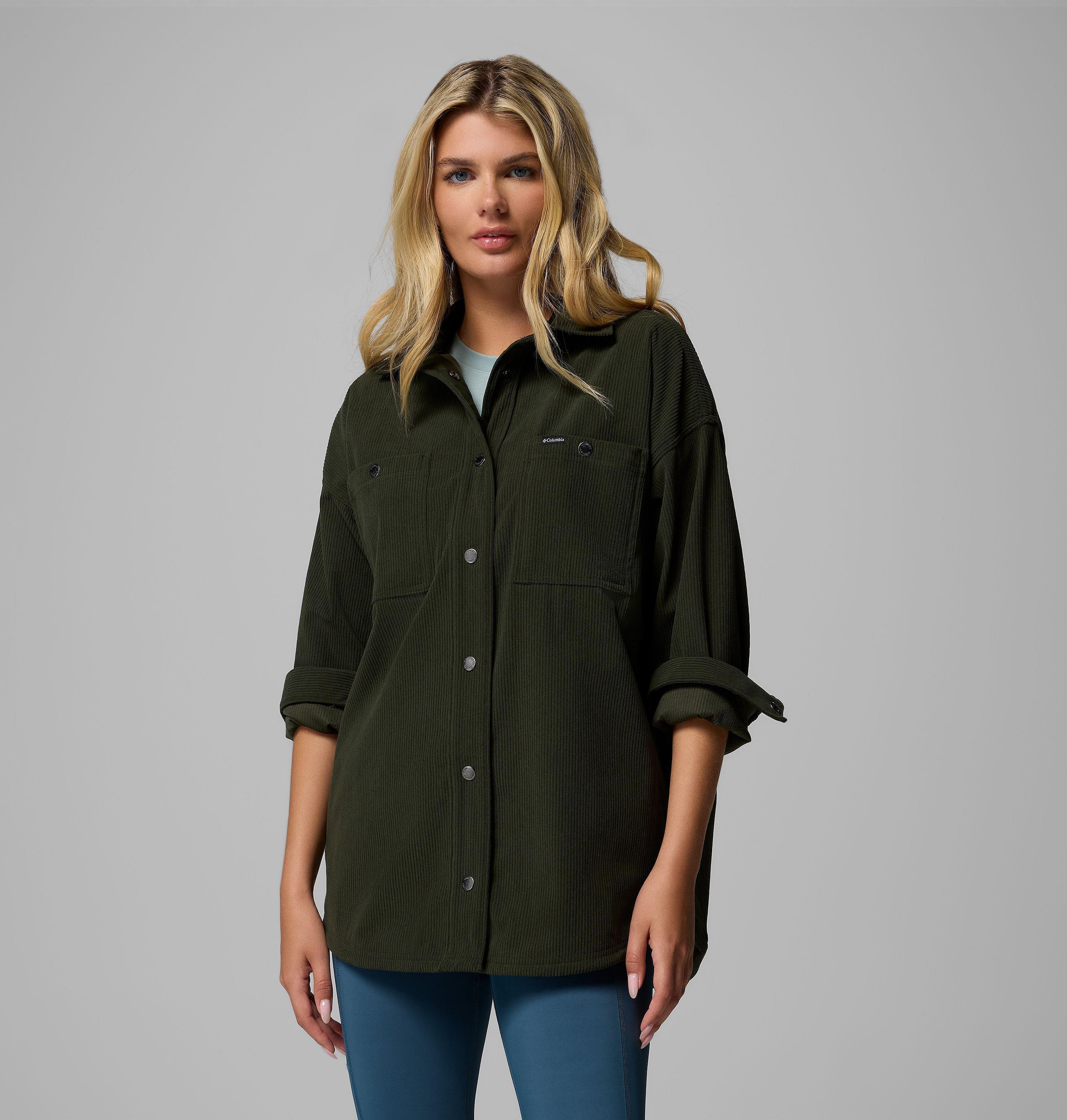 Women's Blue Point Creek™ Corduroy Shirt Jacket - thumbnail 8