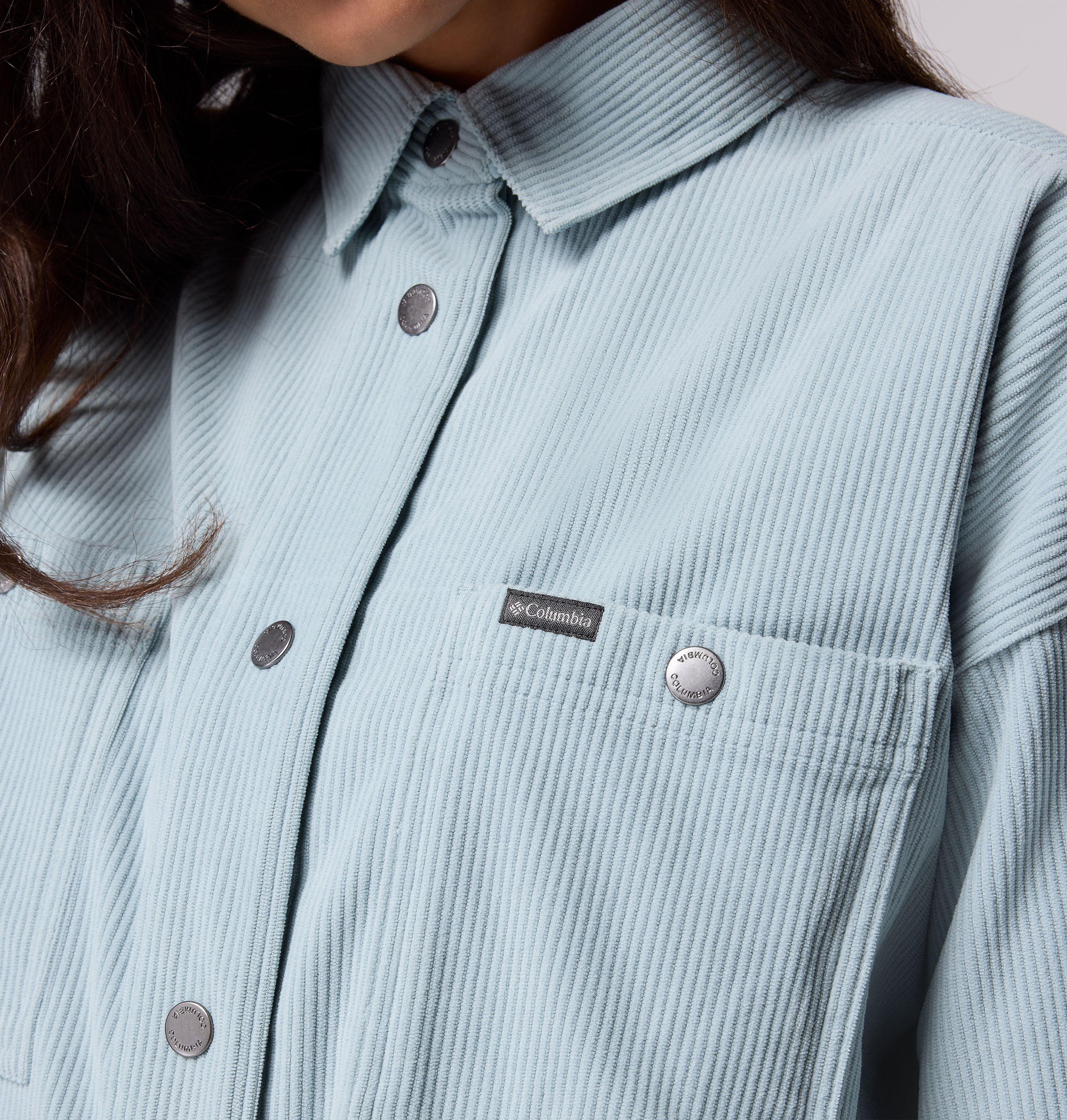 Women's Blue Point Creek Corduroy Shirt Jacket 7