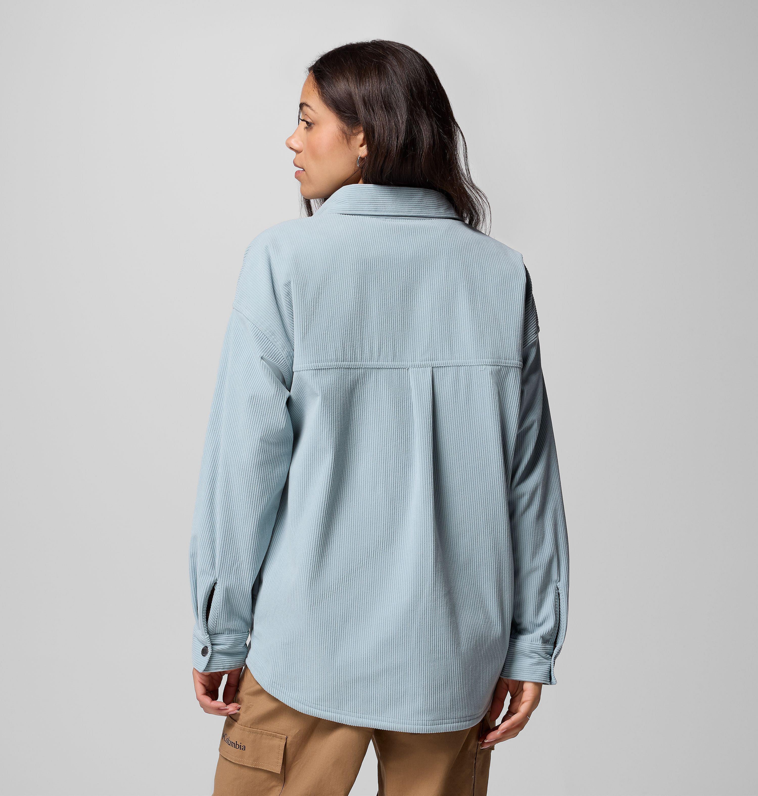 Women's Blue Point Creek Corduroy Shirt Jacket 3