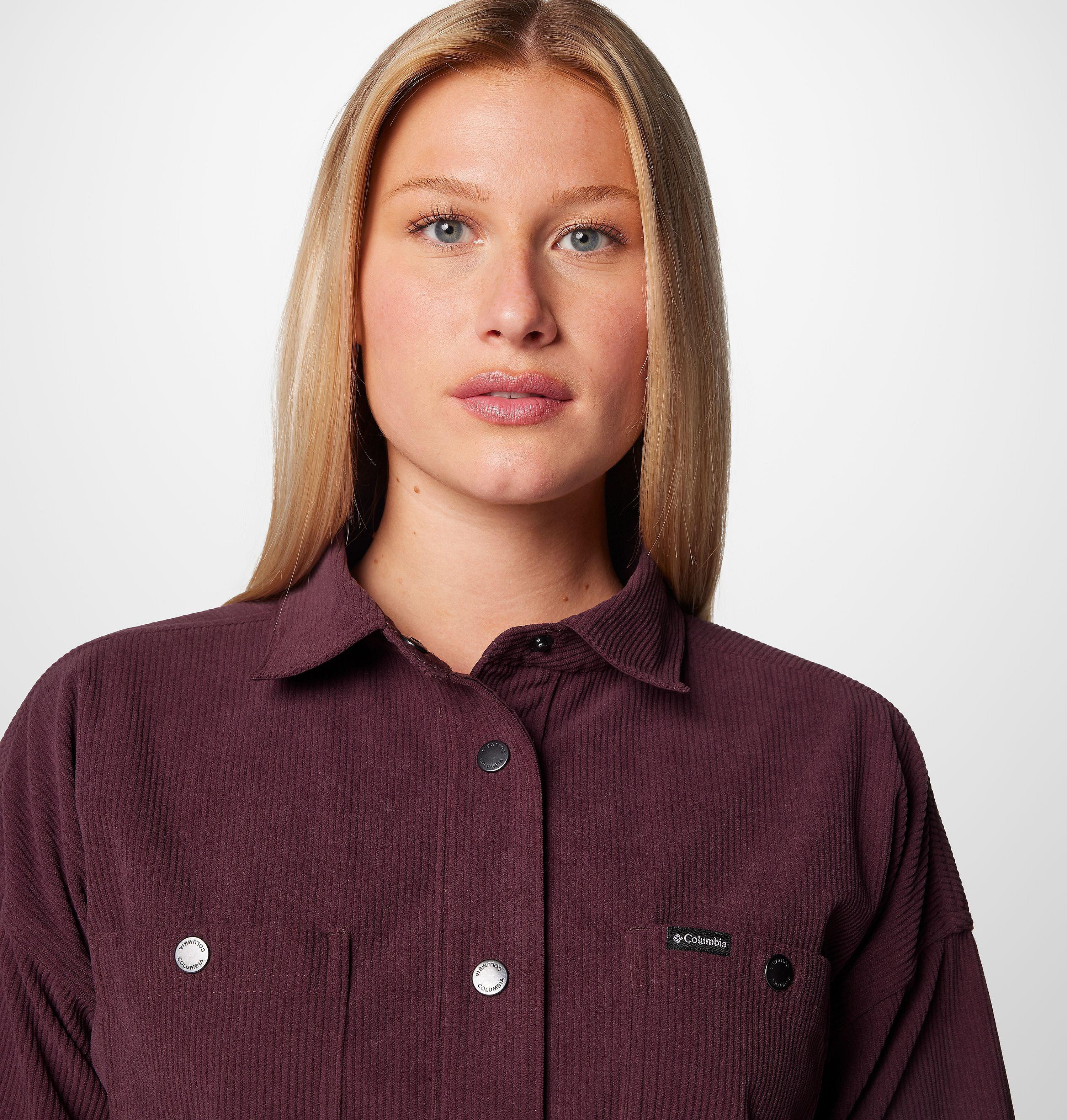 Women's Blue Point Creek Corduroy Shirt Jacket 5