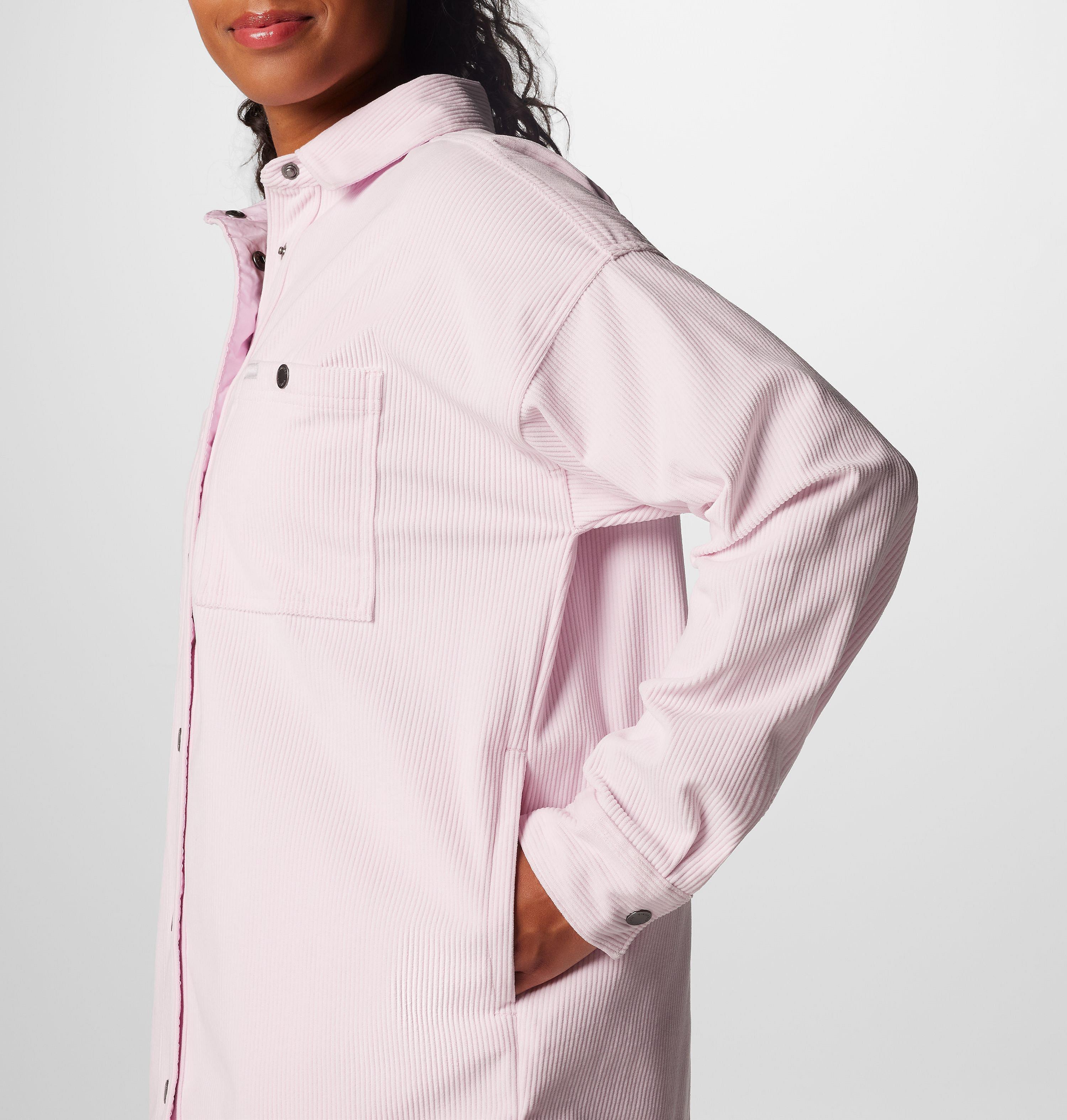 Women's Blue Point Creek Corduroy Shirt Jacket | 686 | L 6