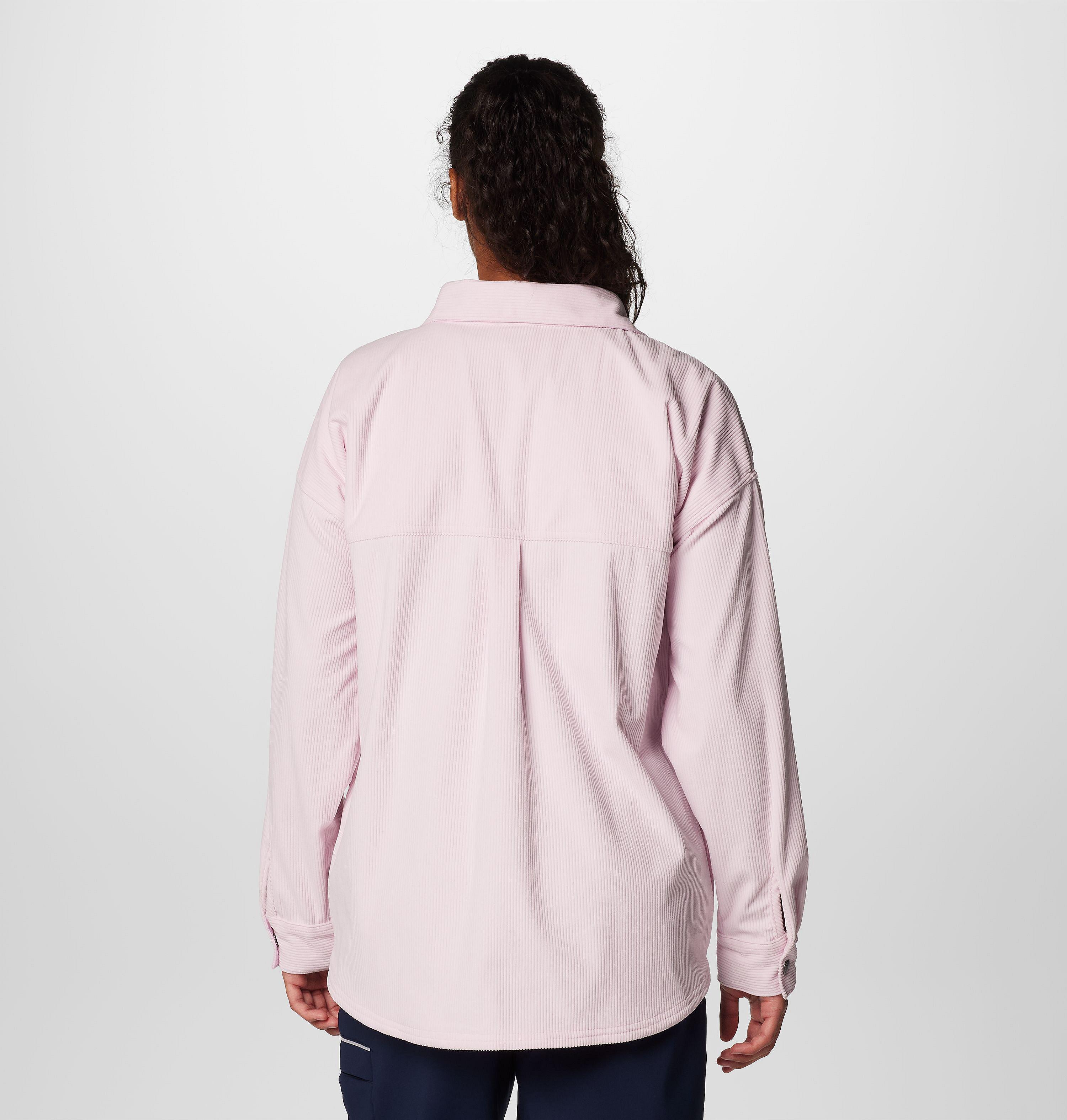 Women's Blue Point Creek Corduroy Shirt Jacket | 686 | L 2