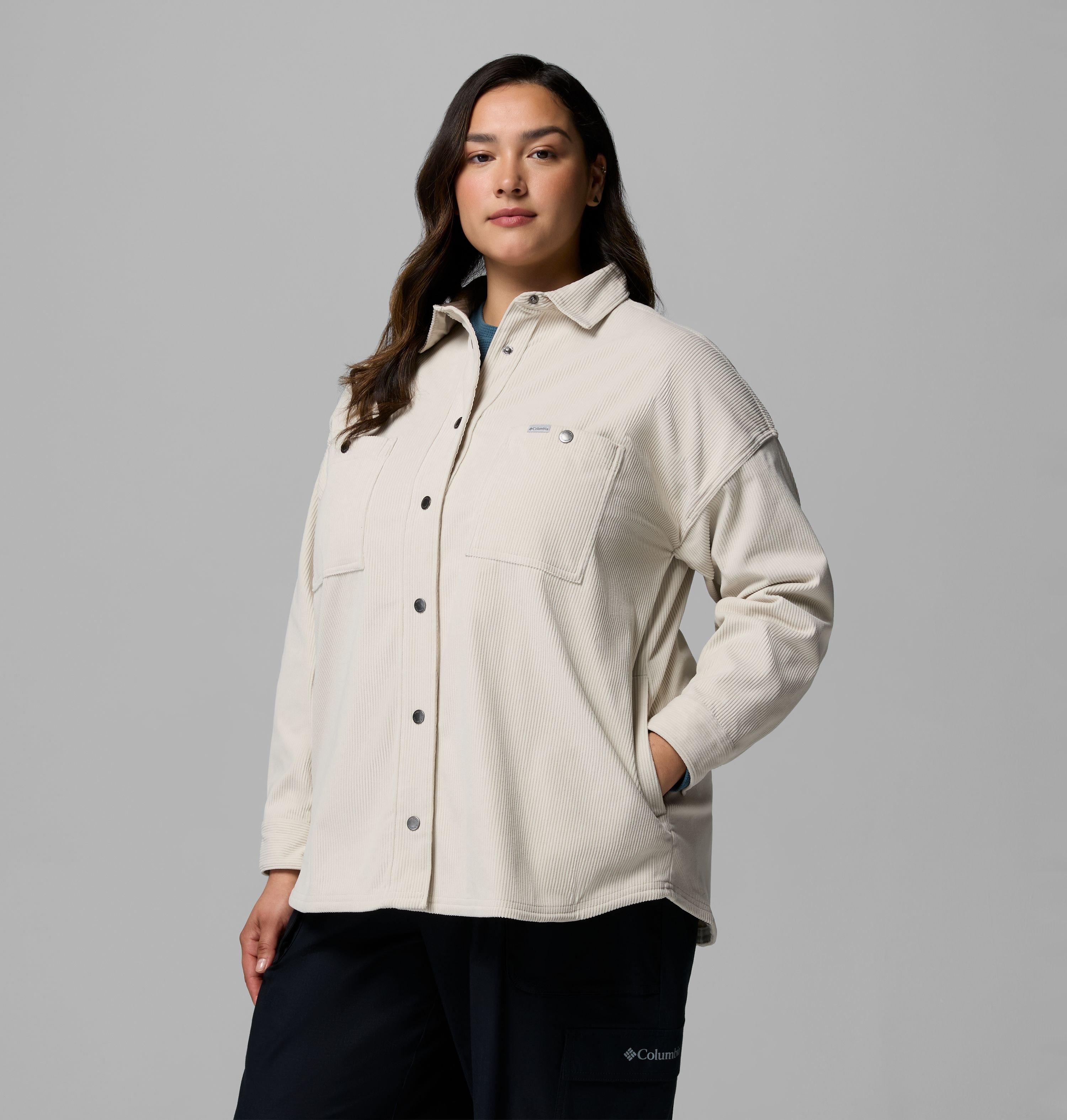Women's Blue Point Creek™ Corduroy Shirt Jacket - Plus | 278 | 1X 4
