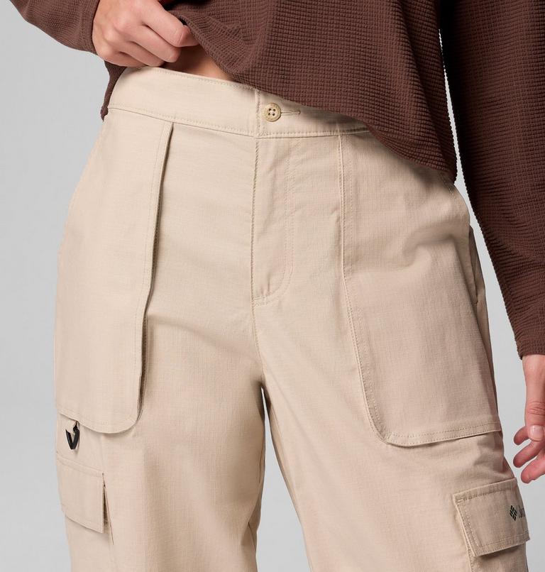Pantalón cargo antidesgarro de algodón Brea Falls para mujer, Color: Ancient Fossil, image 5