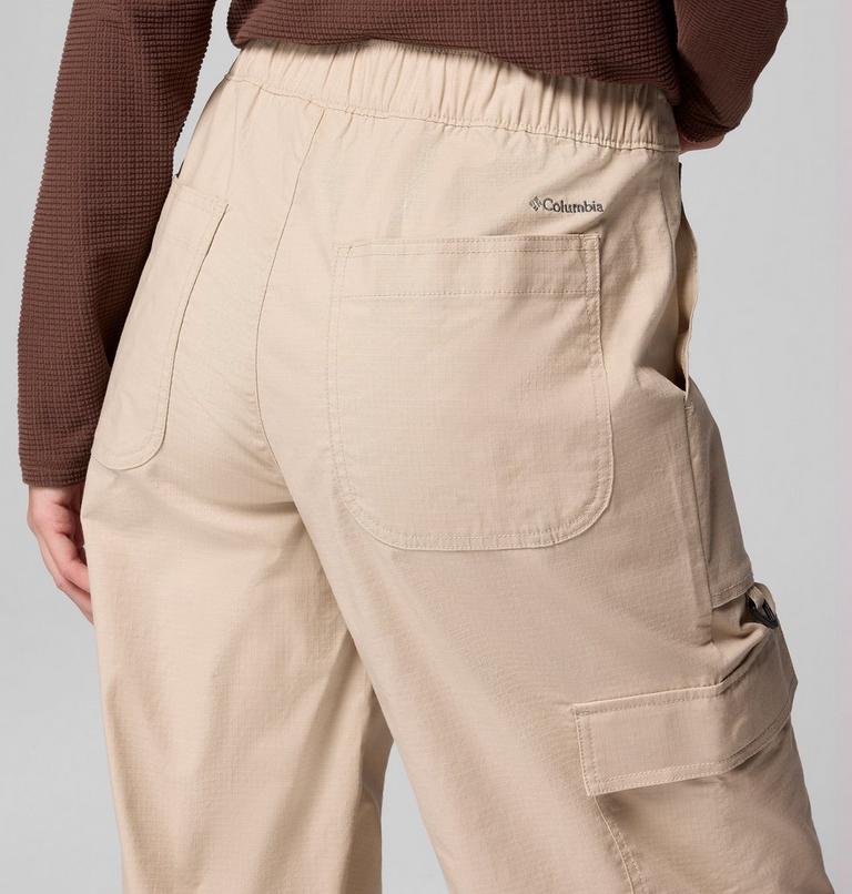 Pantalón cargo antidesgarro de algodón Brea Falls para mujer, Color: Ancient Fossil, image 6