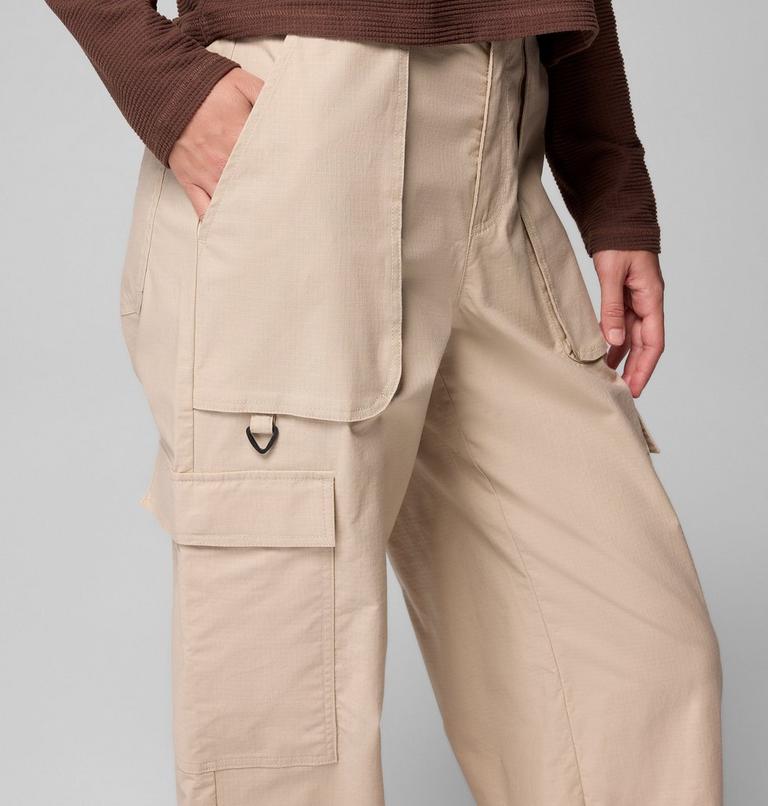 Pantalón cargo antidesgarro de algodón Brea Falls para mujer, Color: Ancient Fossil, image 7