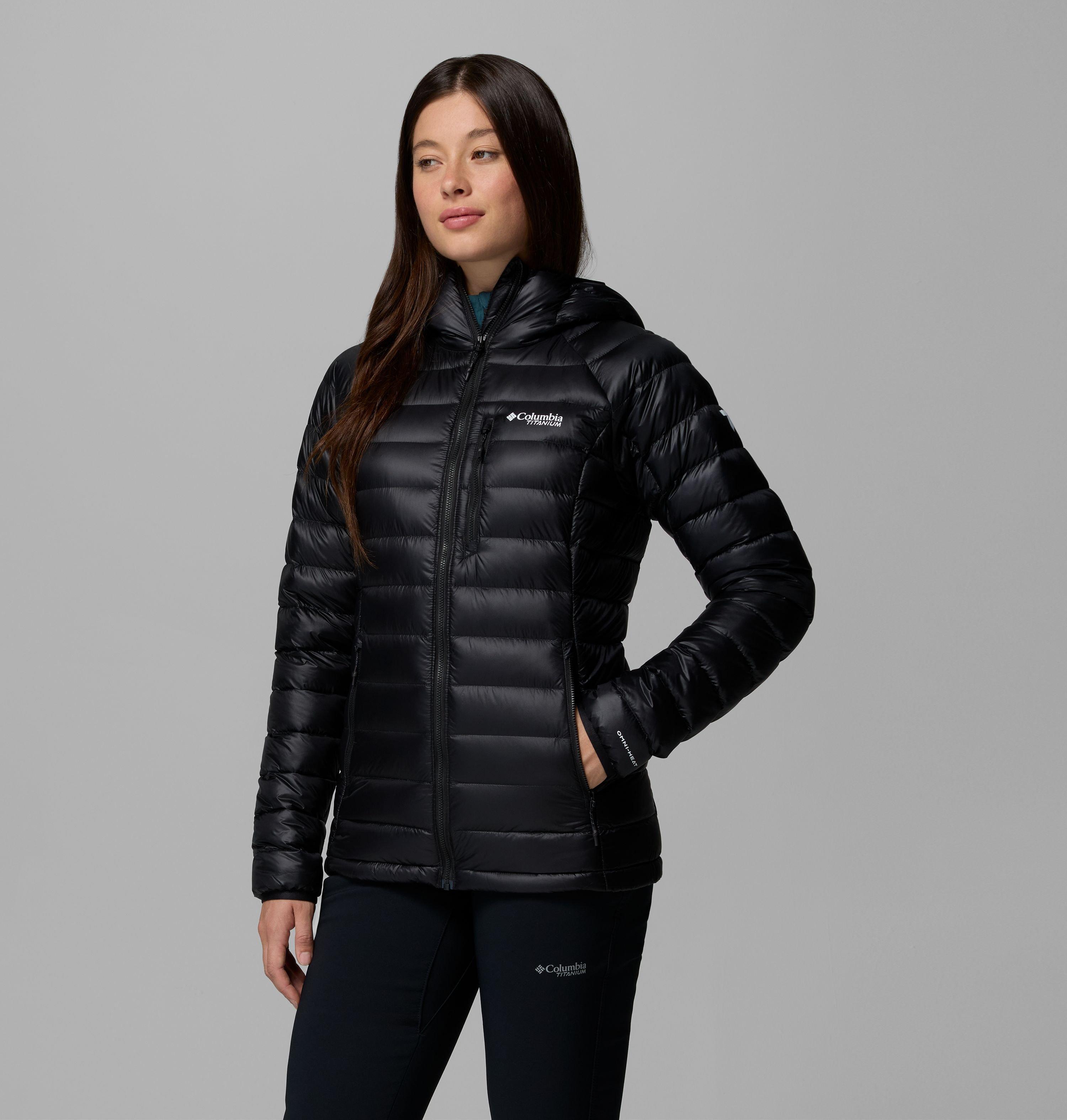 Women's Arctic Crest Down Hooded Jacket 4