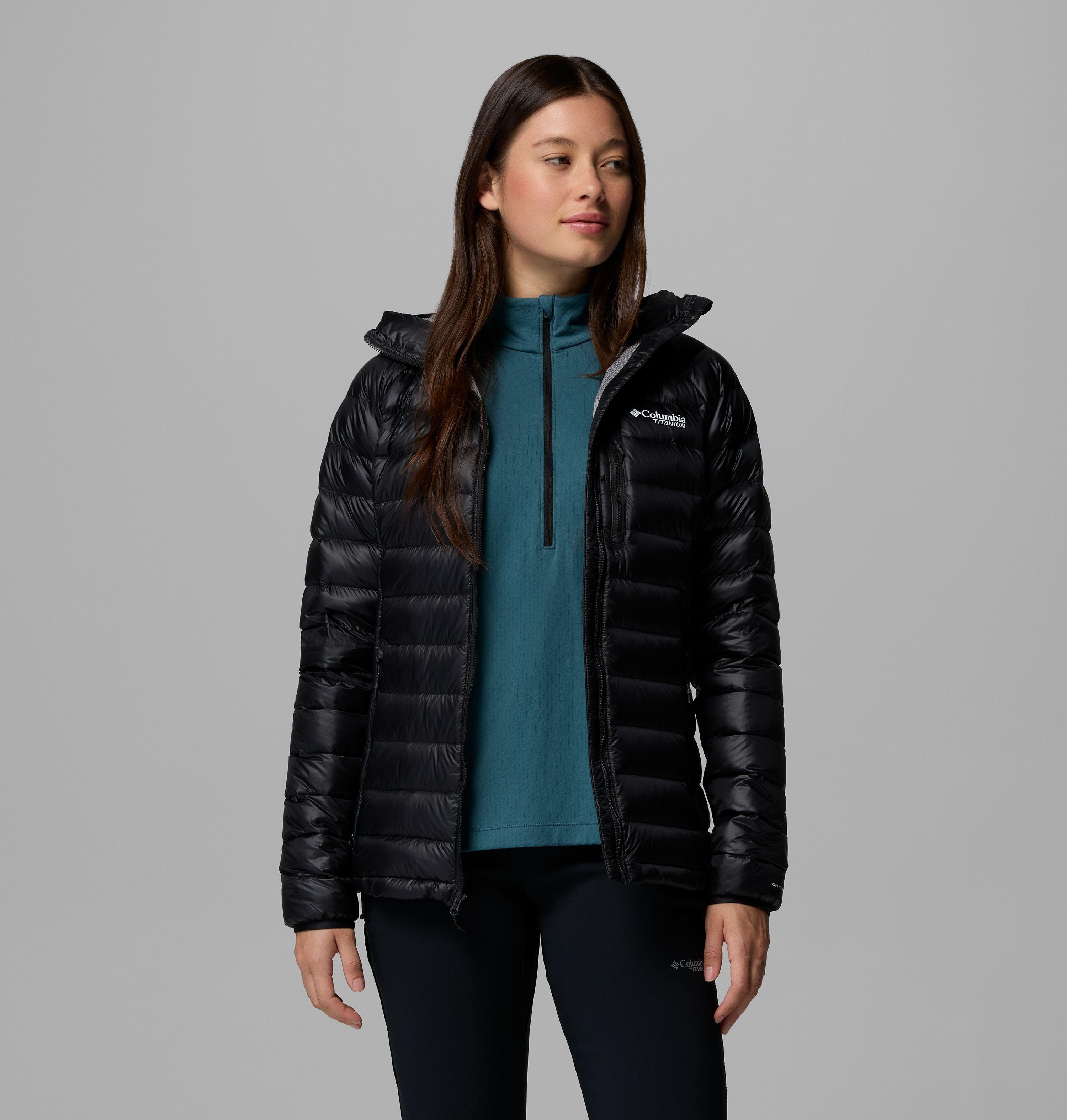 Women's Arctic Crest Down Hooded Jacket 5