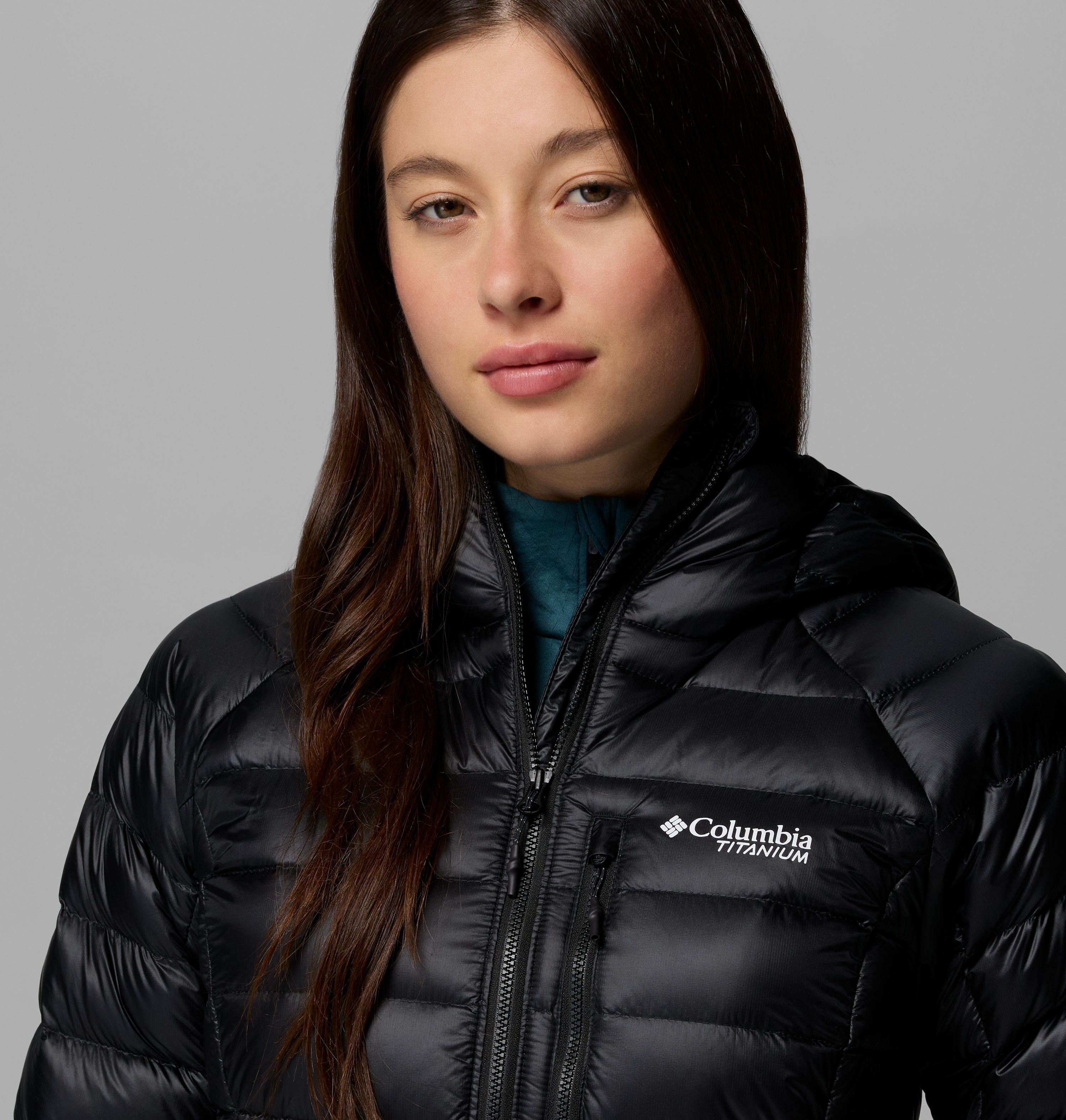 Women's Arctic Crest Down Hooded Jacket 7