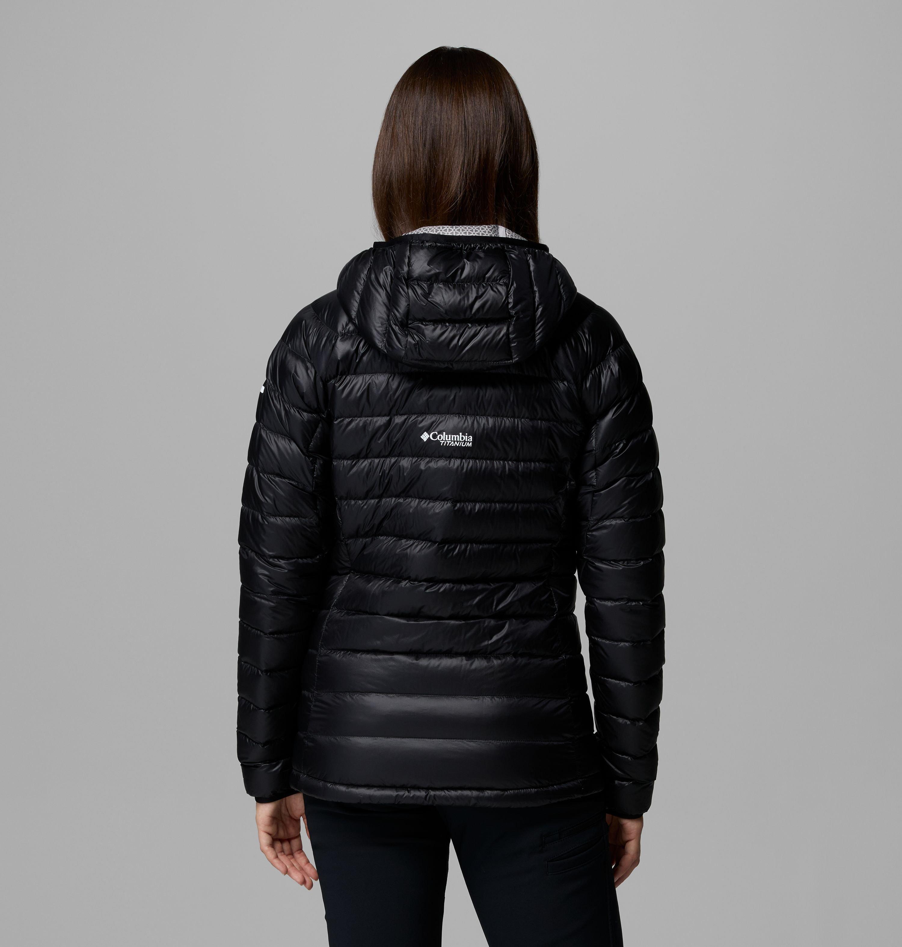 Women's Arctic Crest Down Hooded Jacket 3