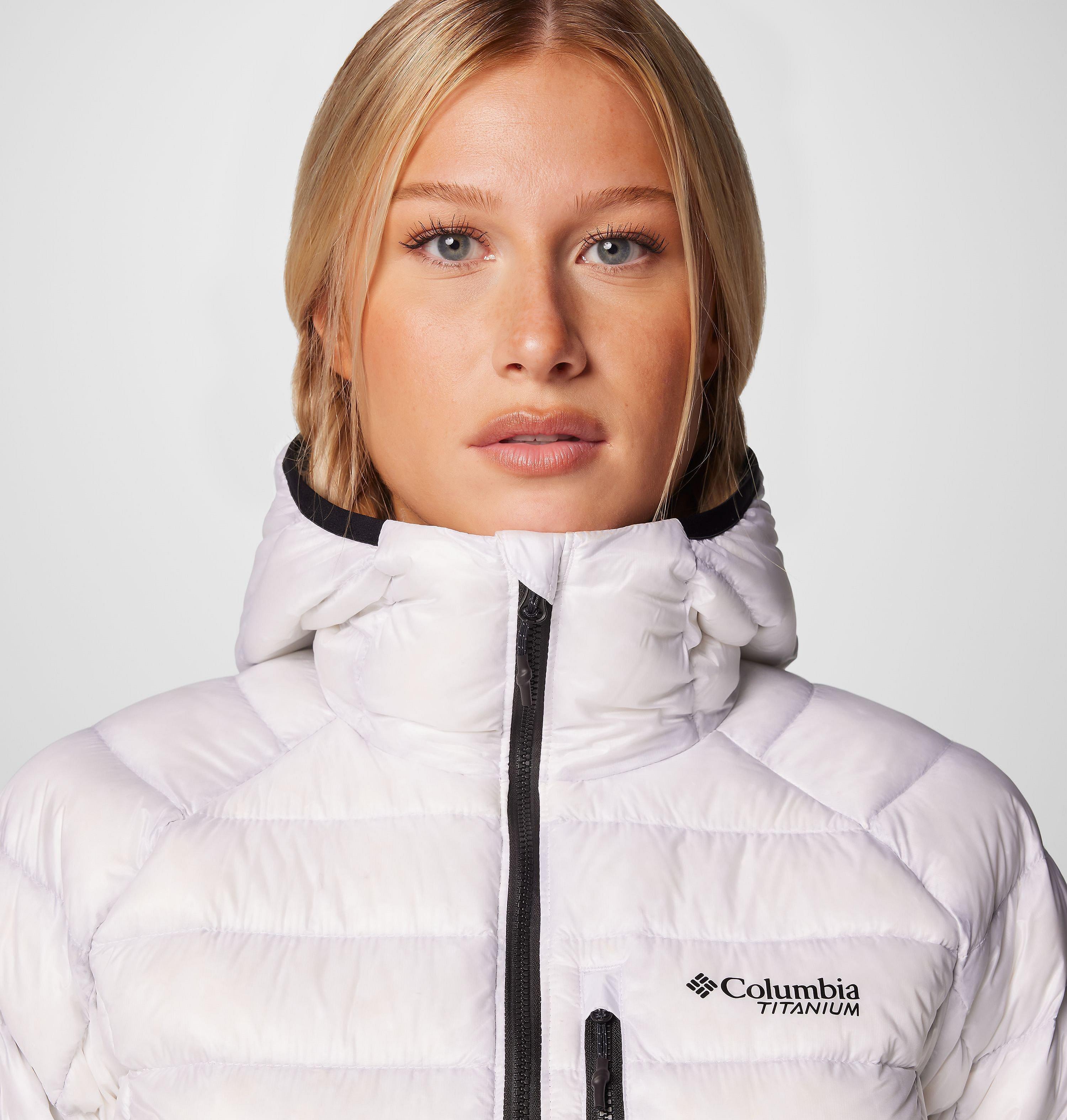 Women's Arctic Crest Down Hooded Jacket 5
