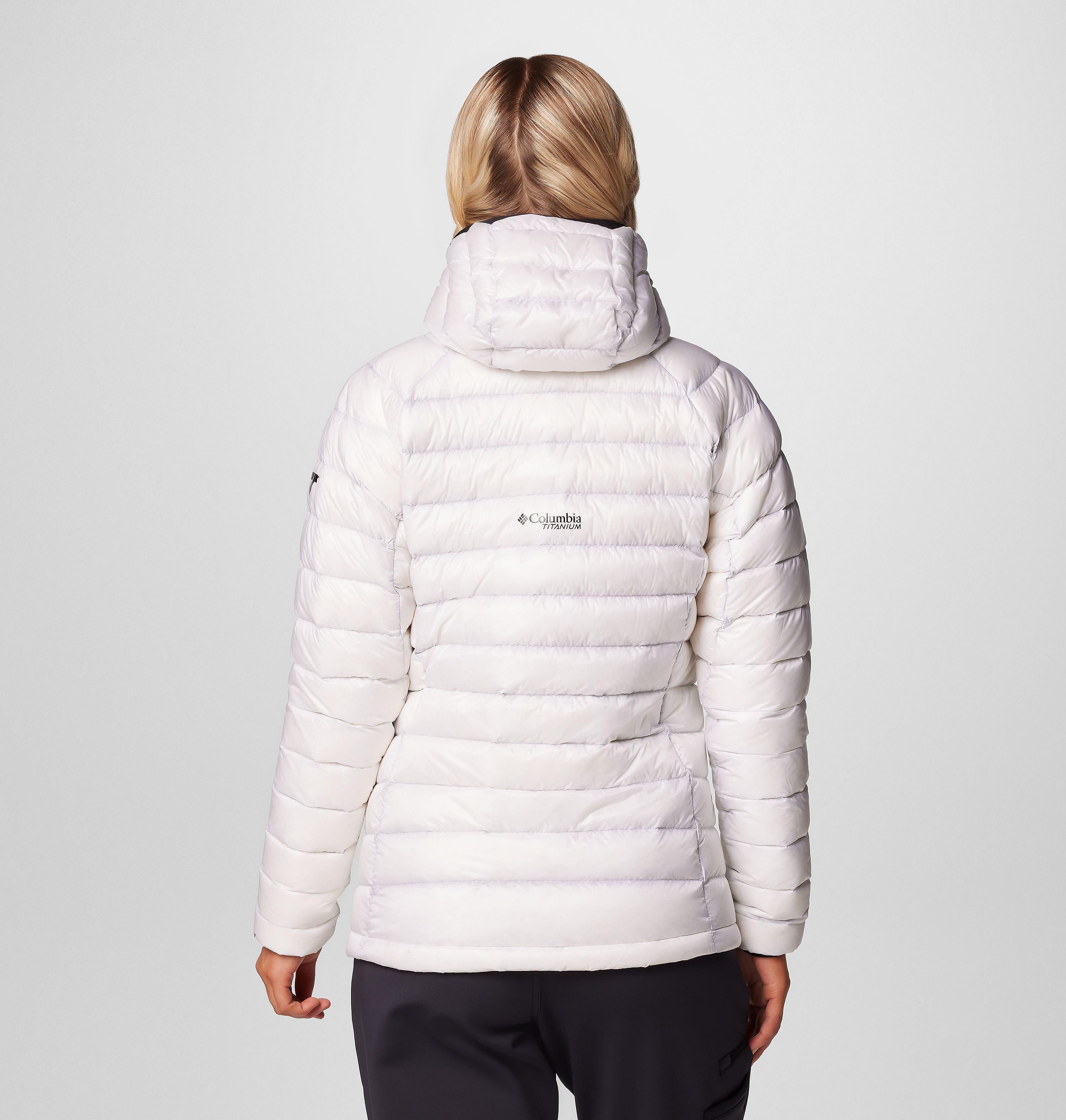 Women's Arctic Crest Down Hooded Jacket | Columbia