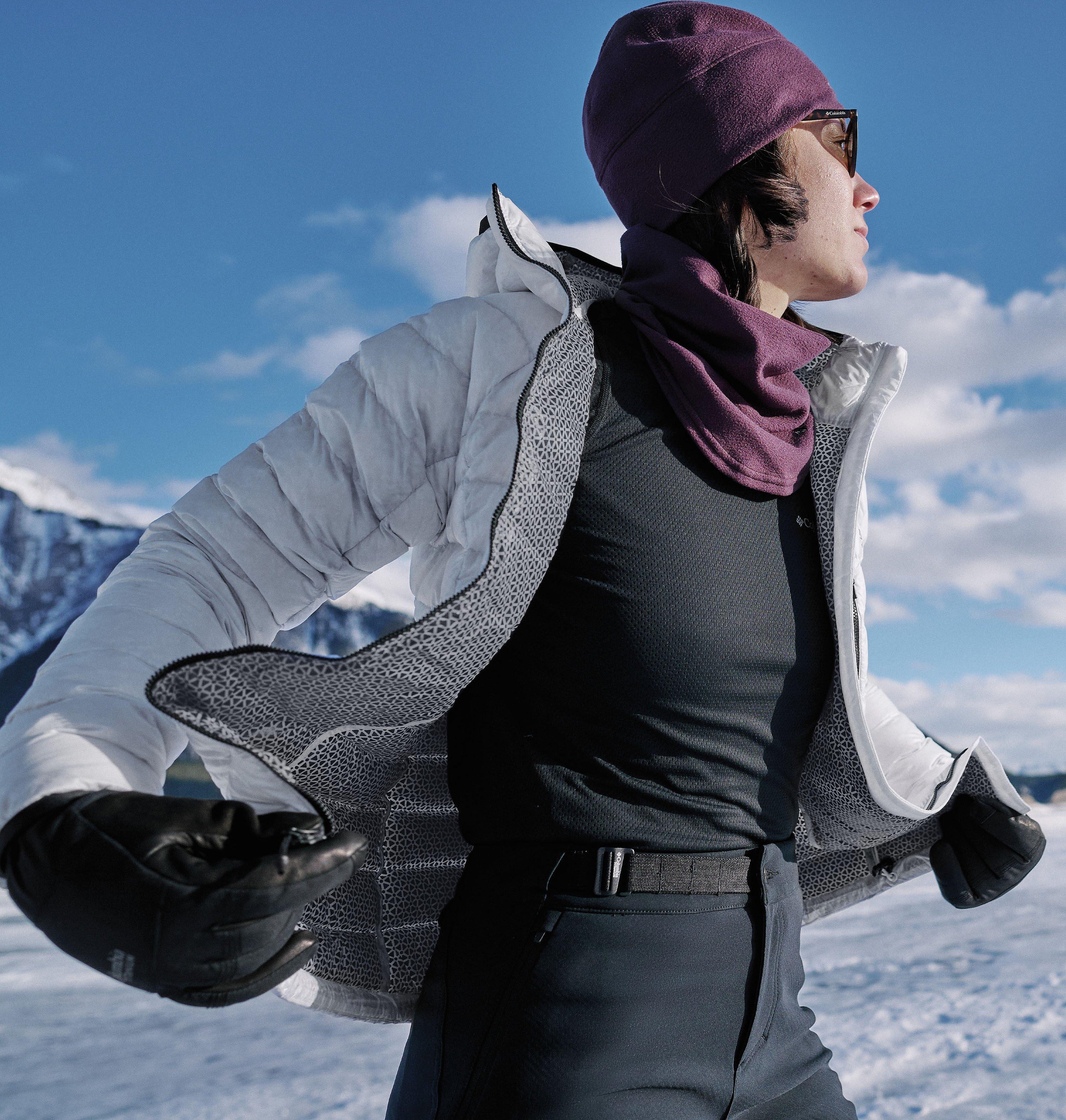 Women's Arctic Crest Down Hooded Jacket 13