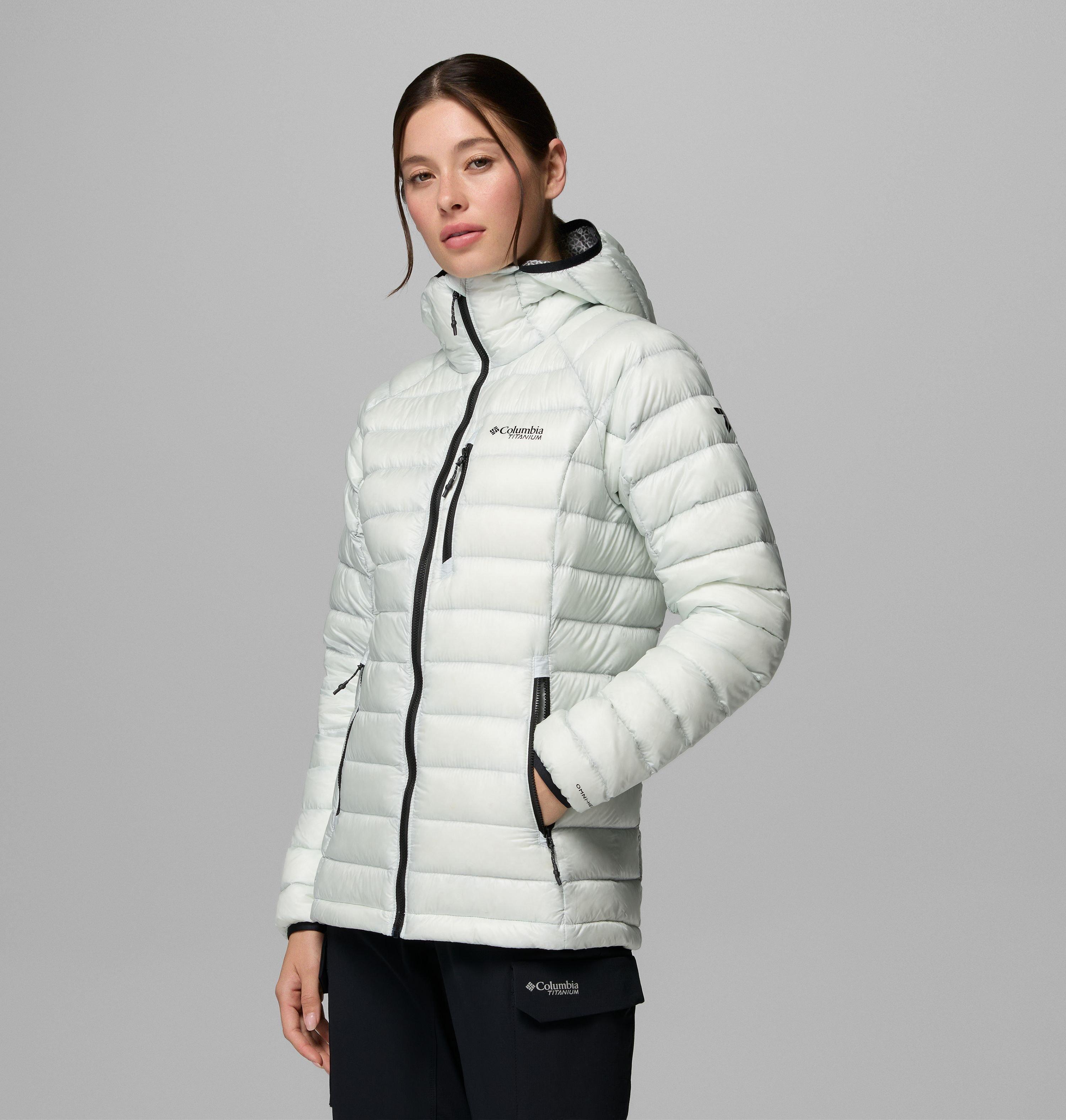 Women's Arctic Crest Down Hooded Jacket 4