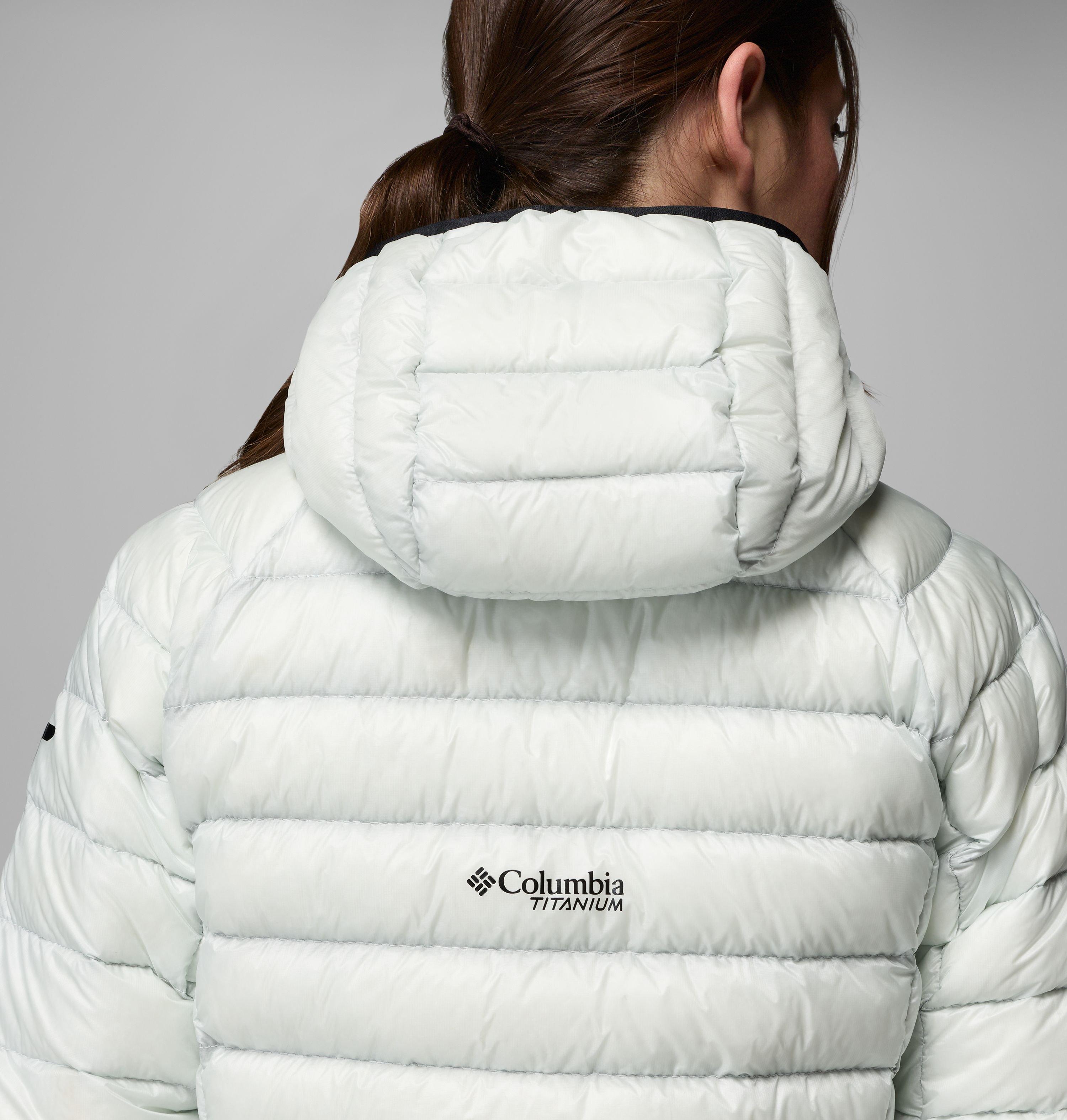 Women's Arctic Crest Down Hooded Jacket 8