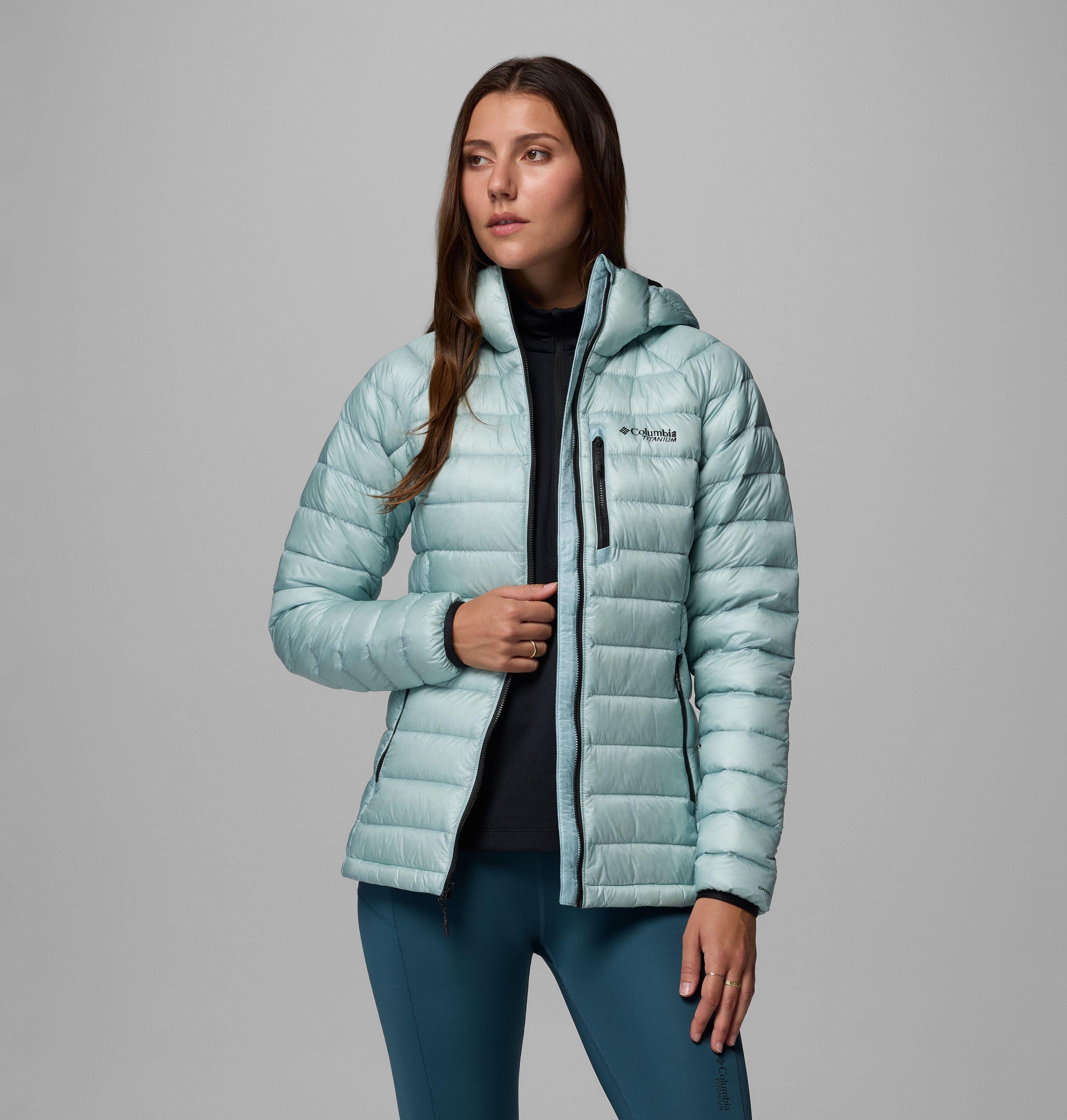 Women's Arctic Crest Down Hooded Jacket 5
