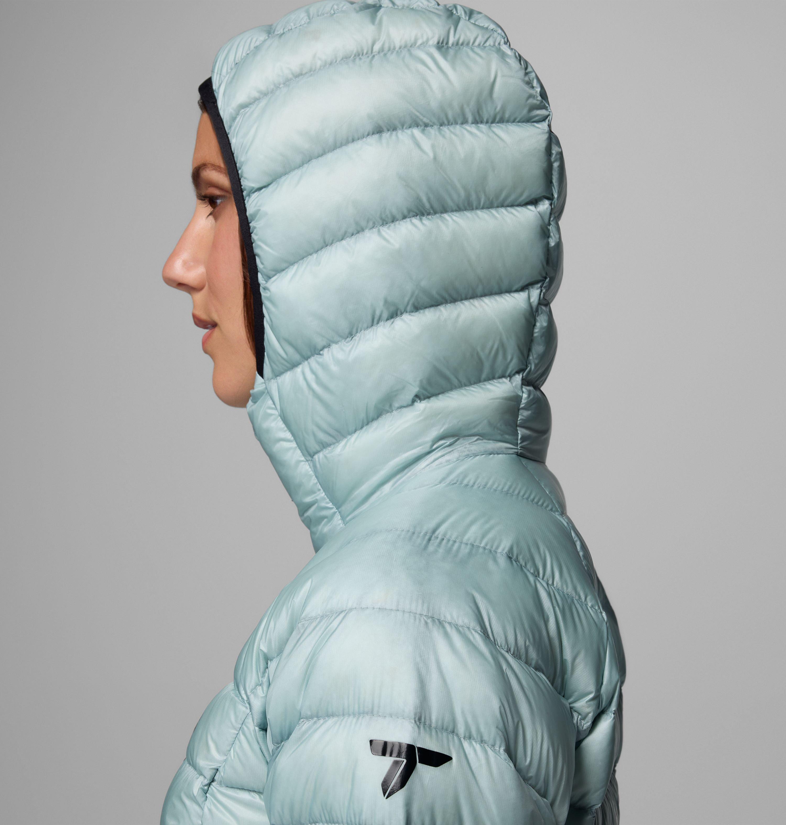 Women's Arctic Crest Down Hooded Jacket 8