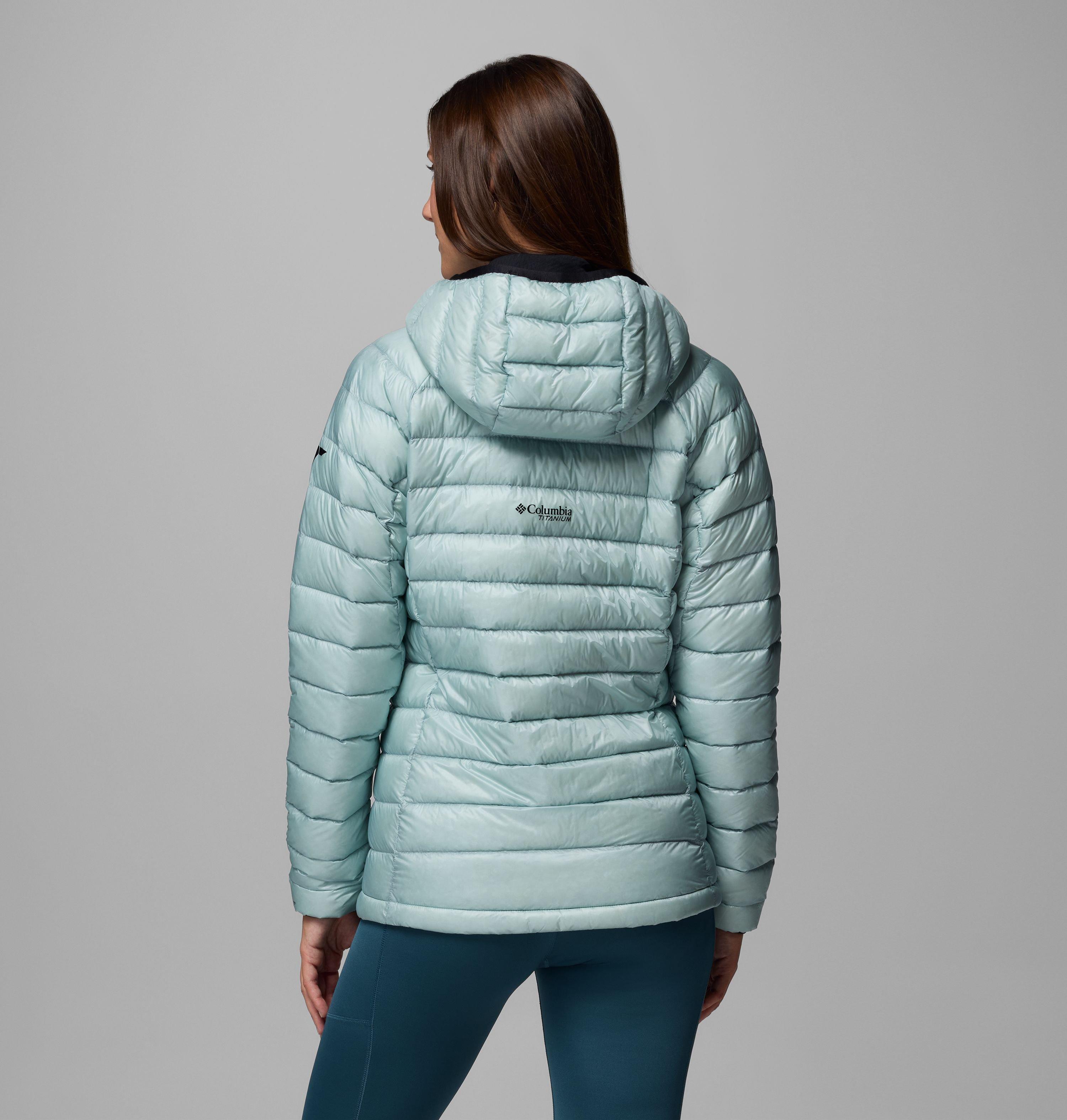Women's Arctic Crest Down Hooded Jacket 3