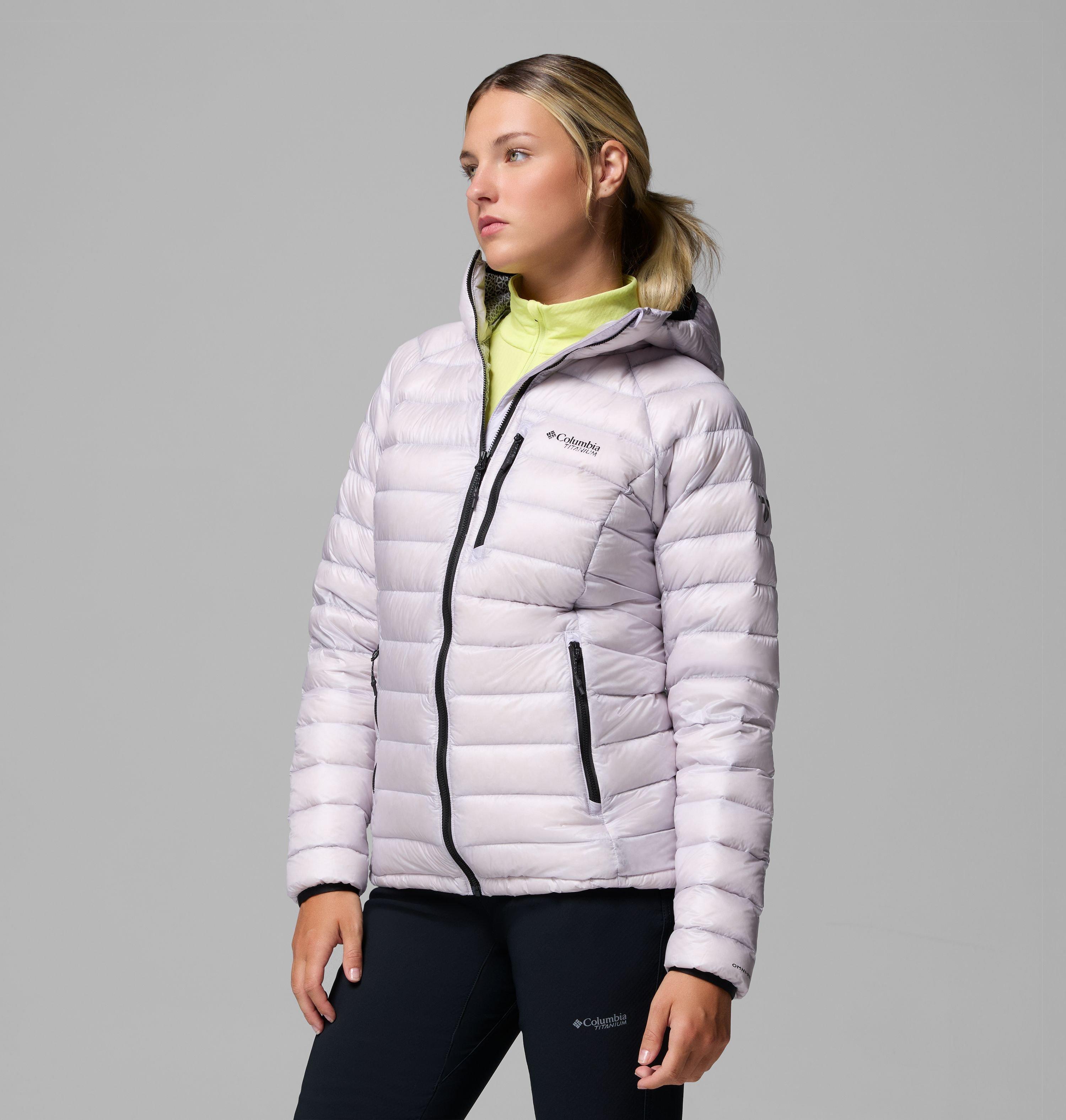 Women's Arctic Crest Down Hooded Jacket 4