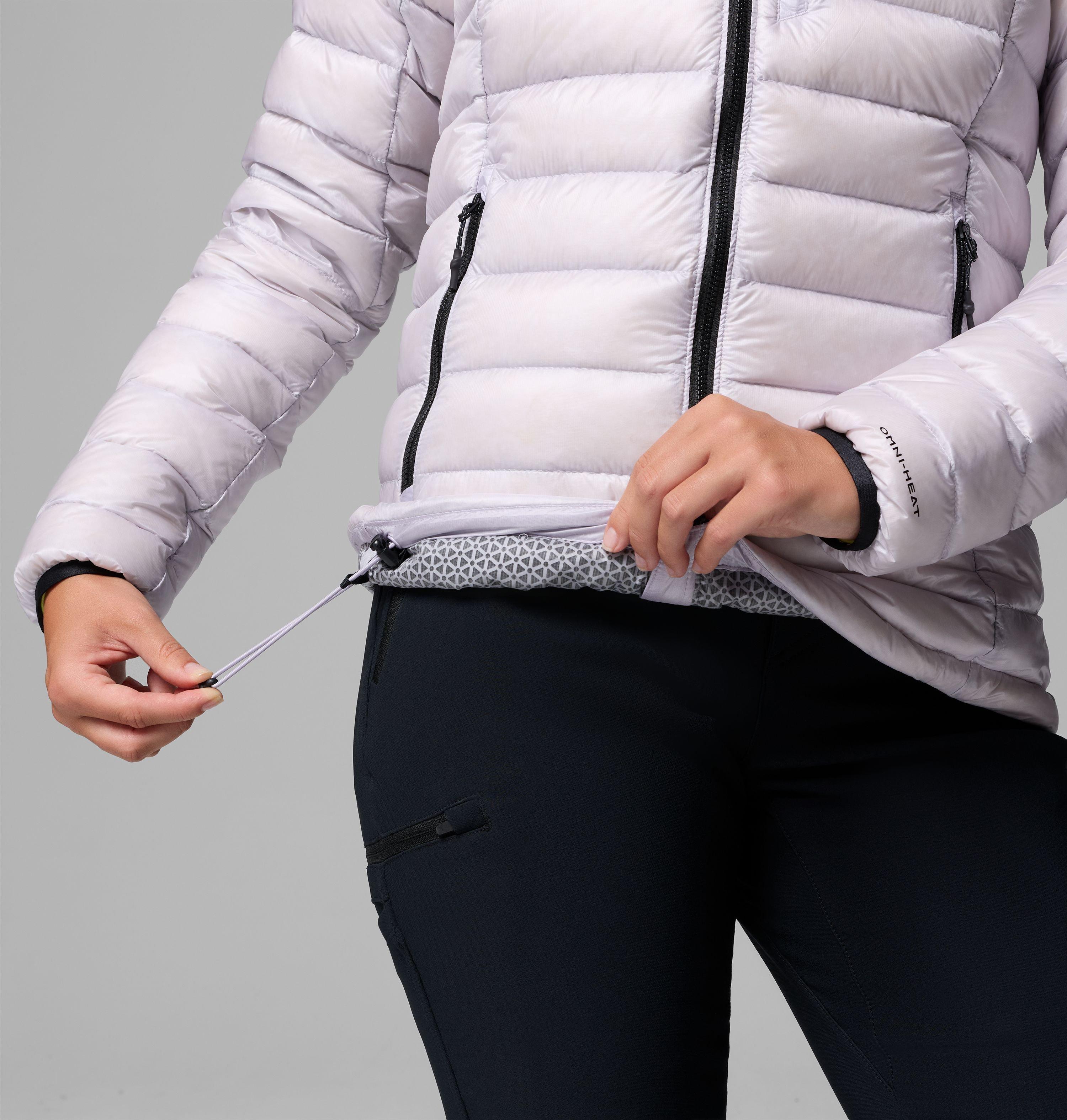 Women's Arctic Crest Down Hooded Jacket 8