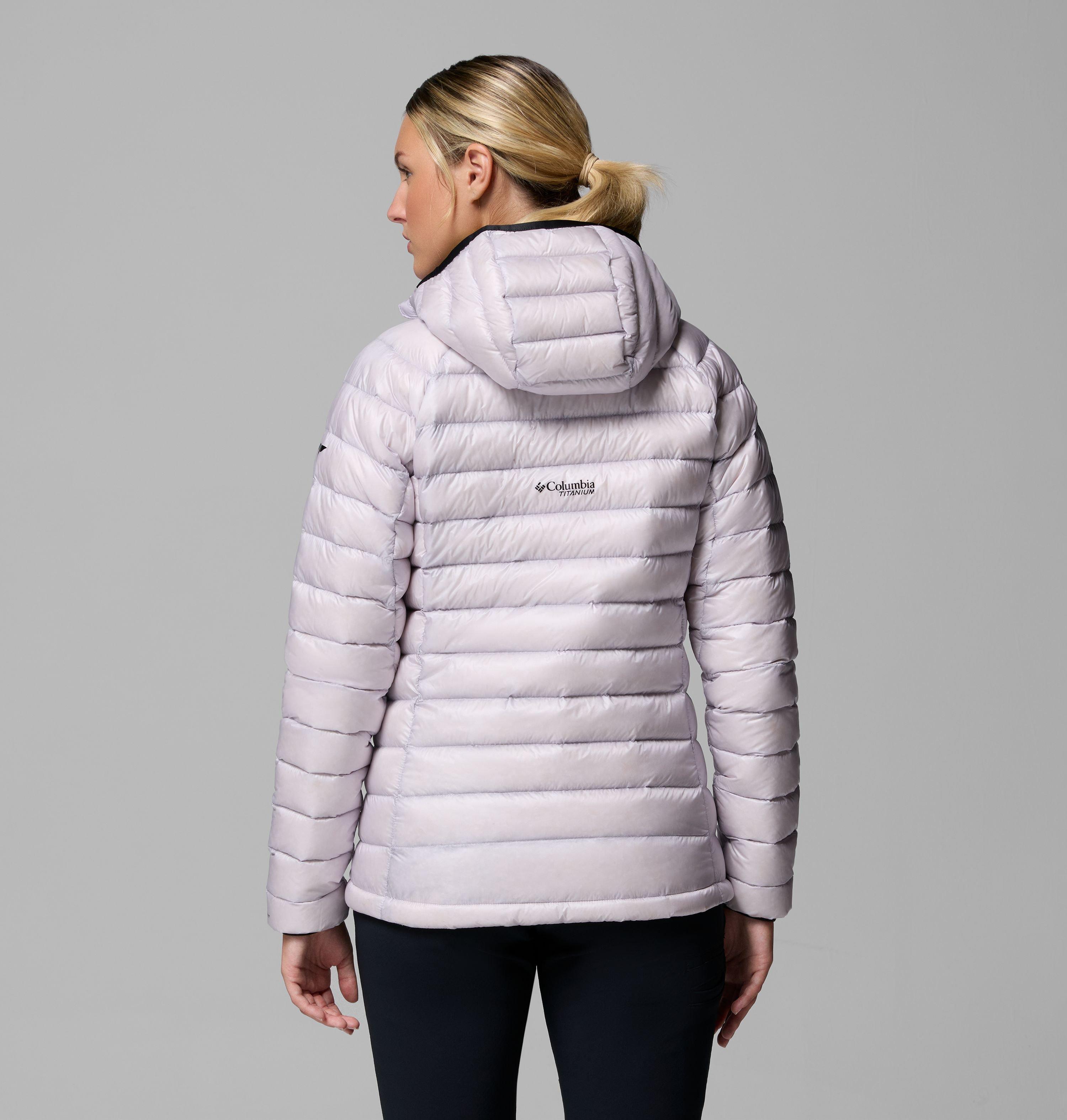 Women's Arctic Crest Down Hooded Jacket 3
