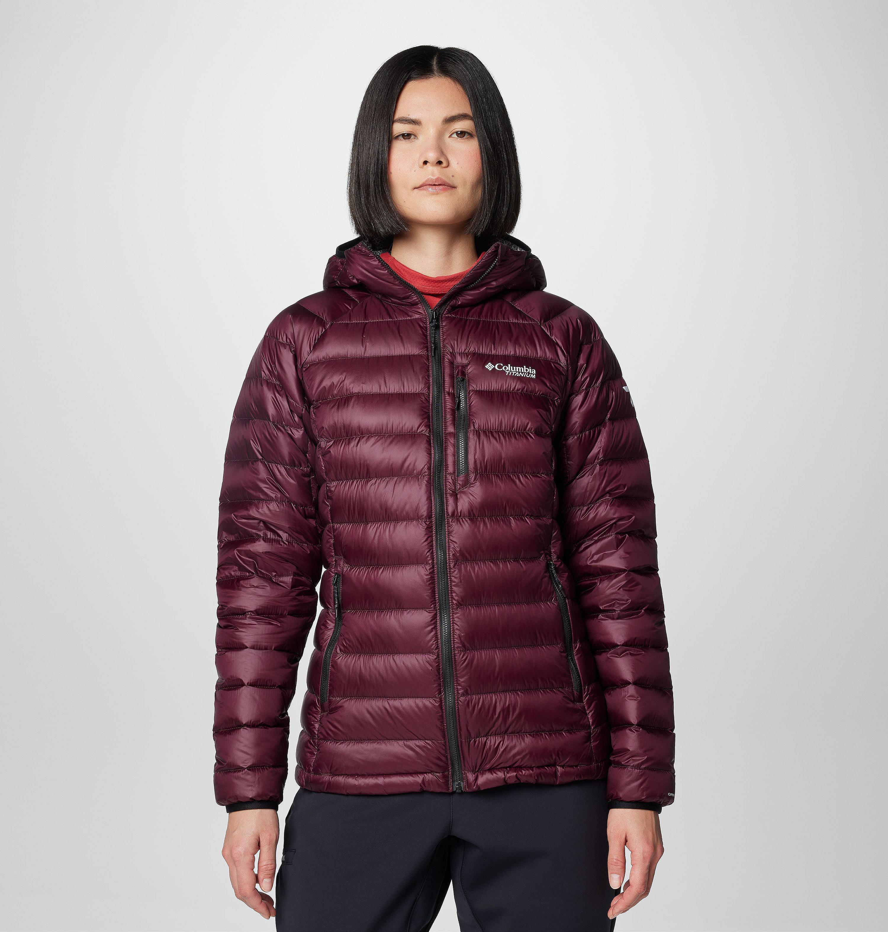 Women's Arctic Crest Down Hooded Jacket 7
