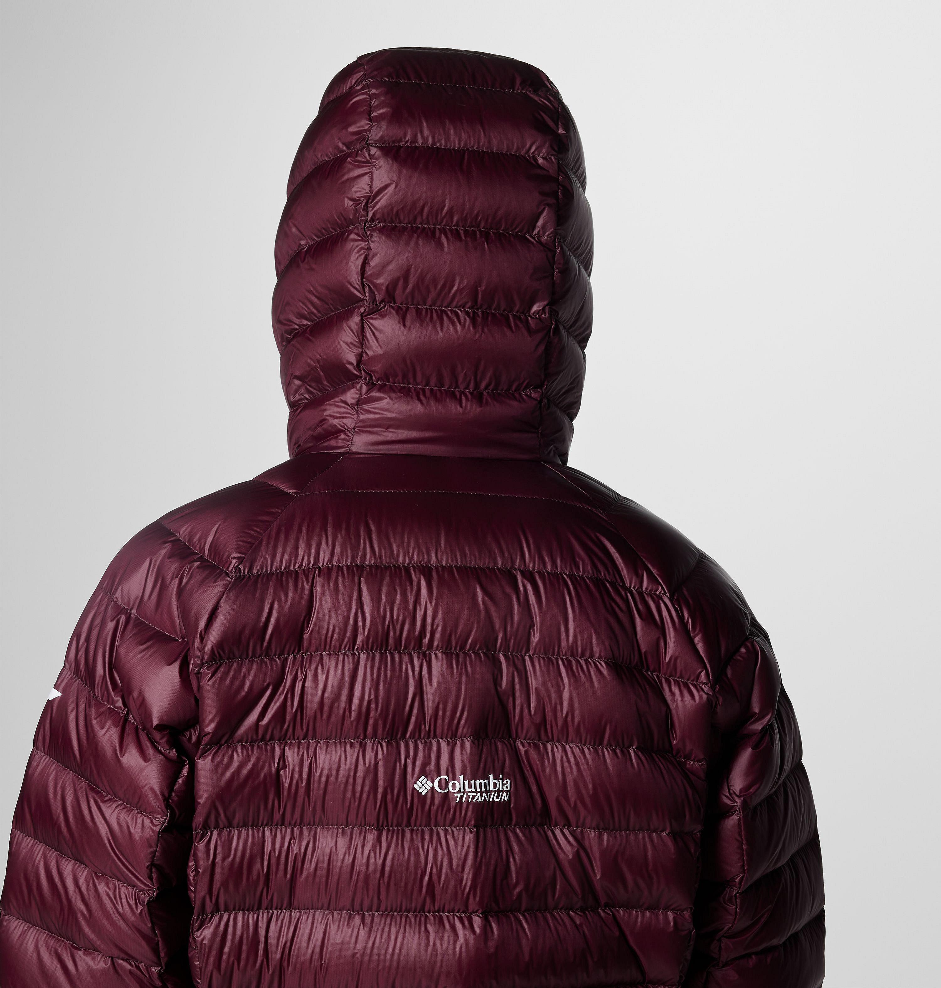 Women's Arctic Crest Down Hooded Jacket 9