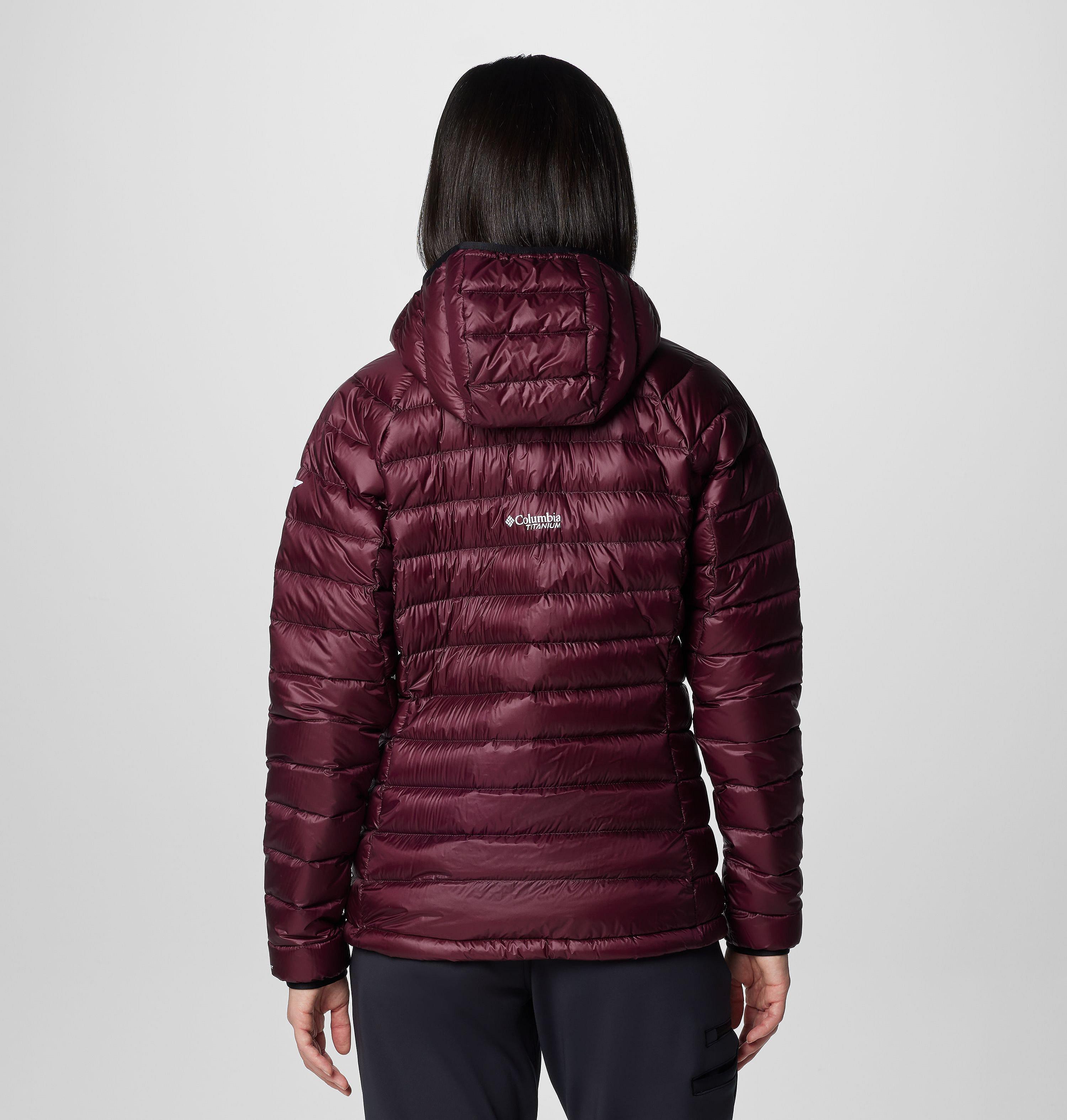 Women's Arctic Crest Down Hooded Jacket 2