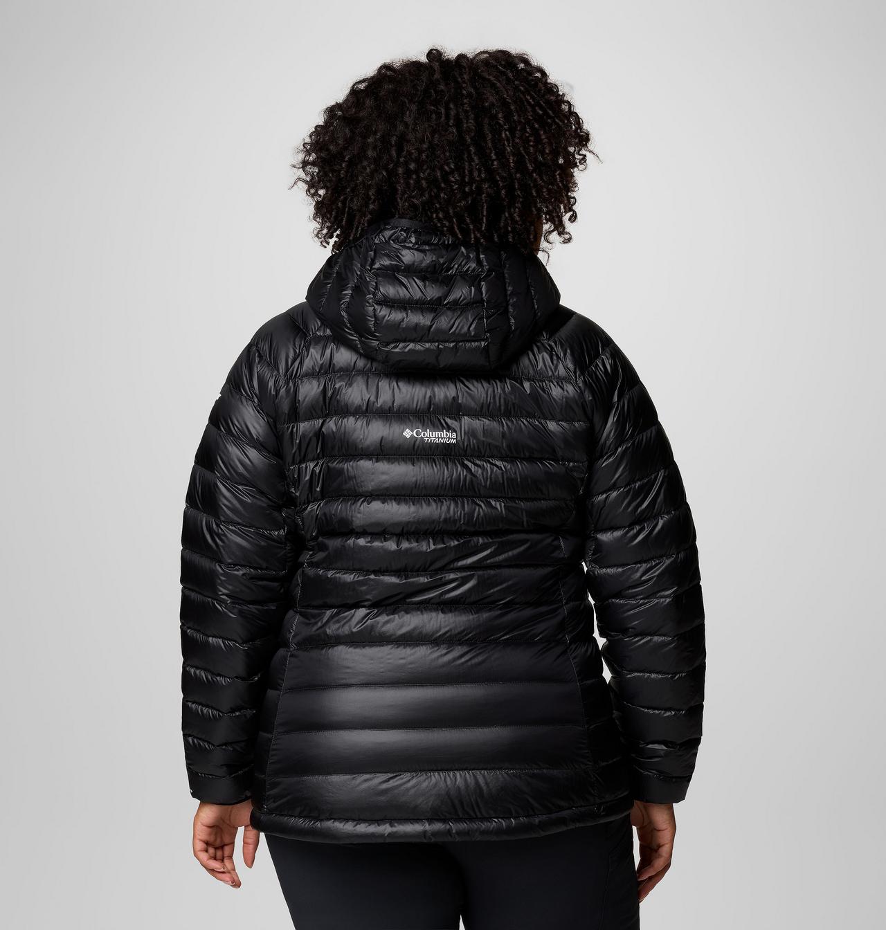 Women's Arctic Crest™ Down Hooded Jacket - Plus Size 2