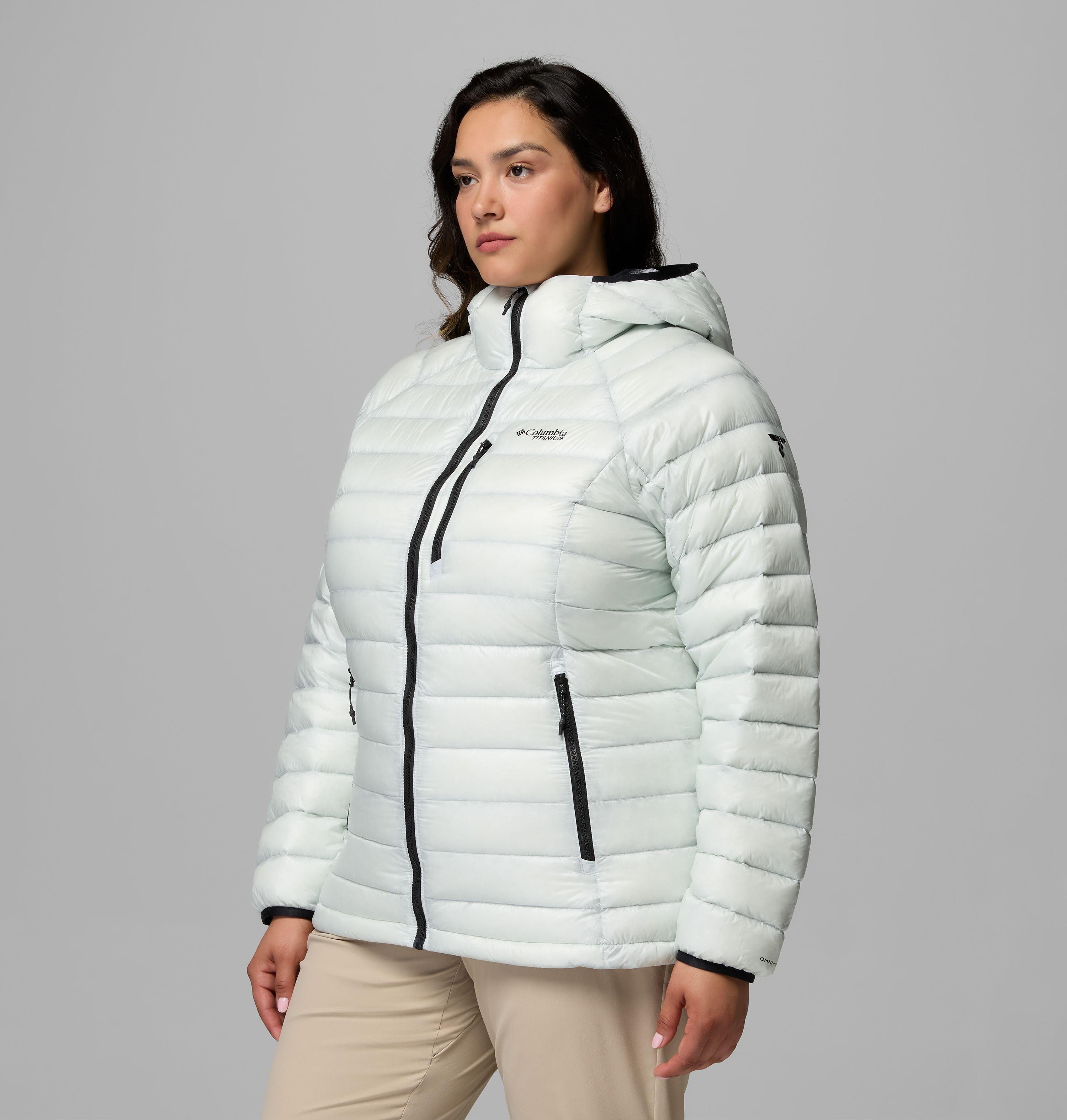 Women's Arctic Crest Down Hooded Jacket - Plus Size | 309 | 2X 4