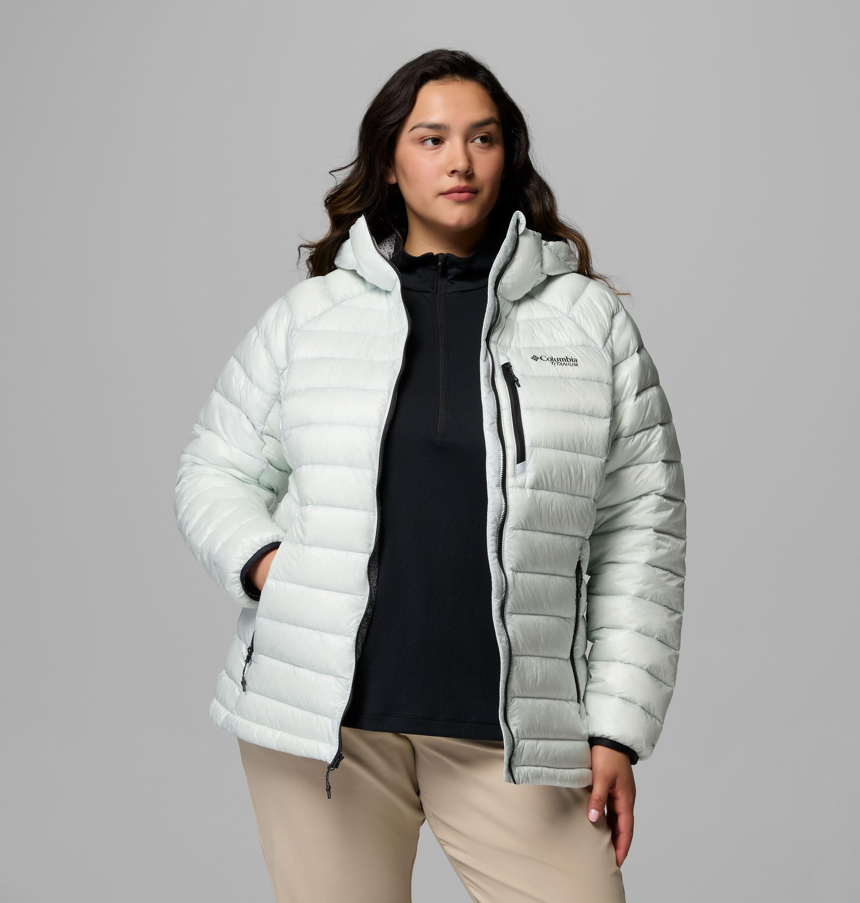 Women's Arctic Crest Down Hooded Jacket - Plus Size | 309 | 2X 5