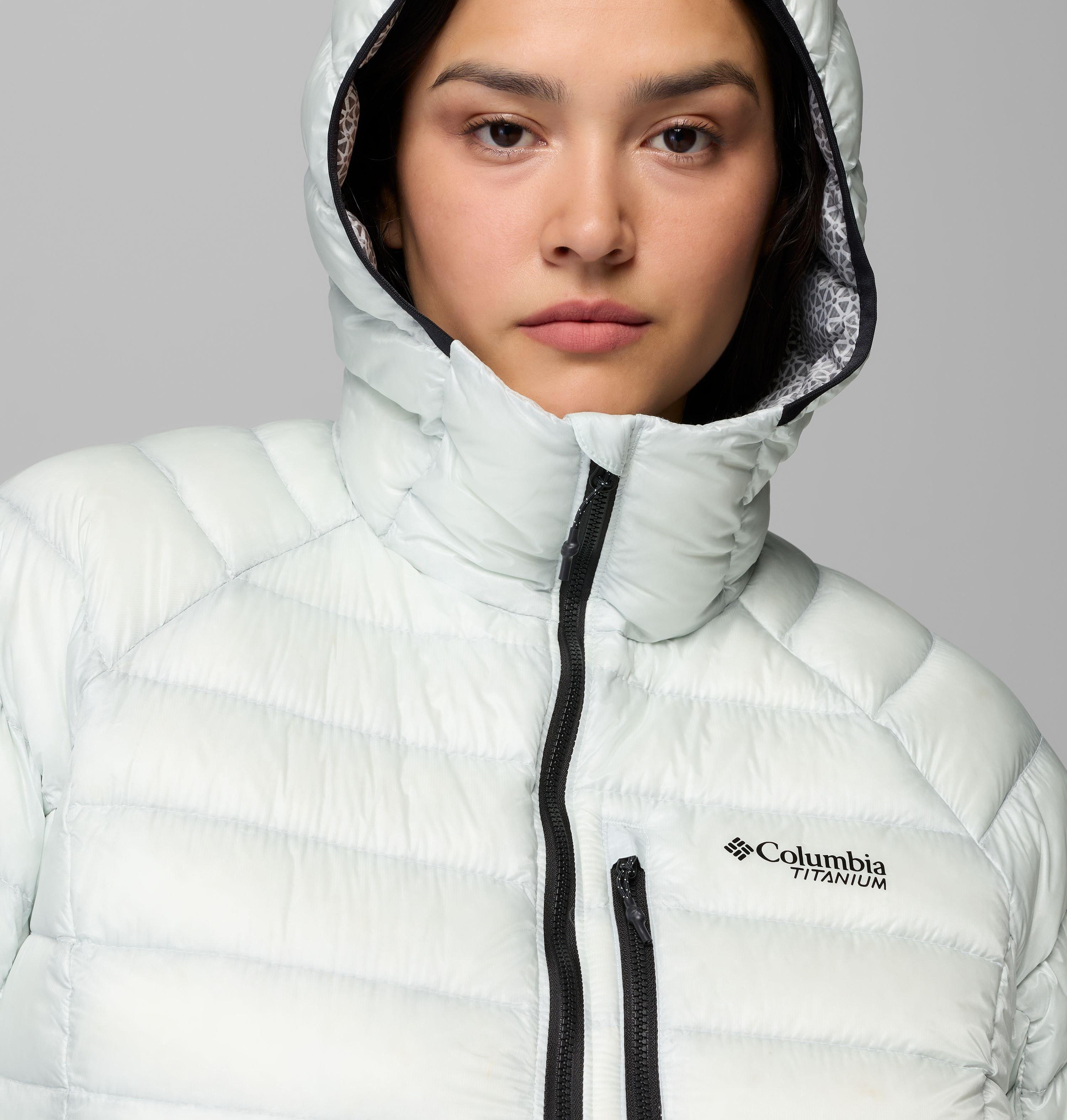 Women's Arctic Crest Down Hooded Jacket - Plus Size | 309 | 2X 7