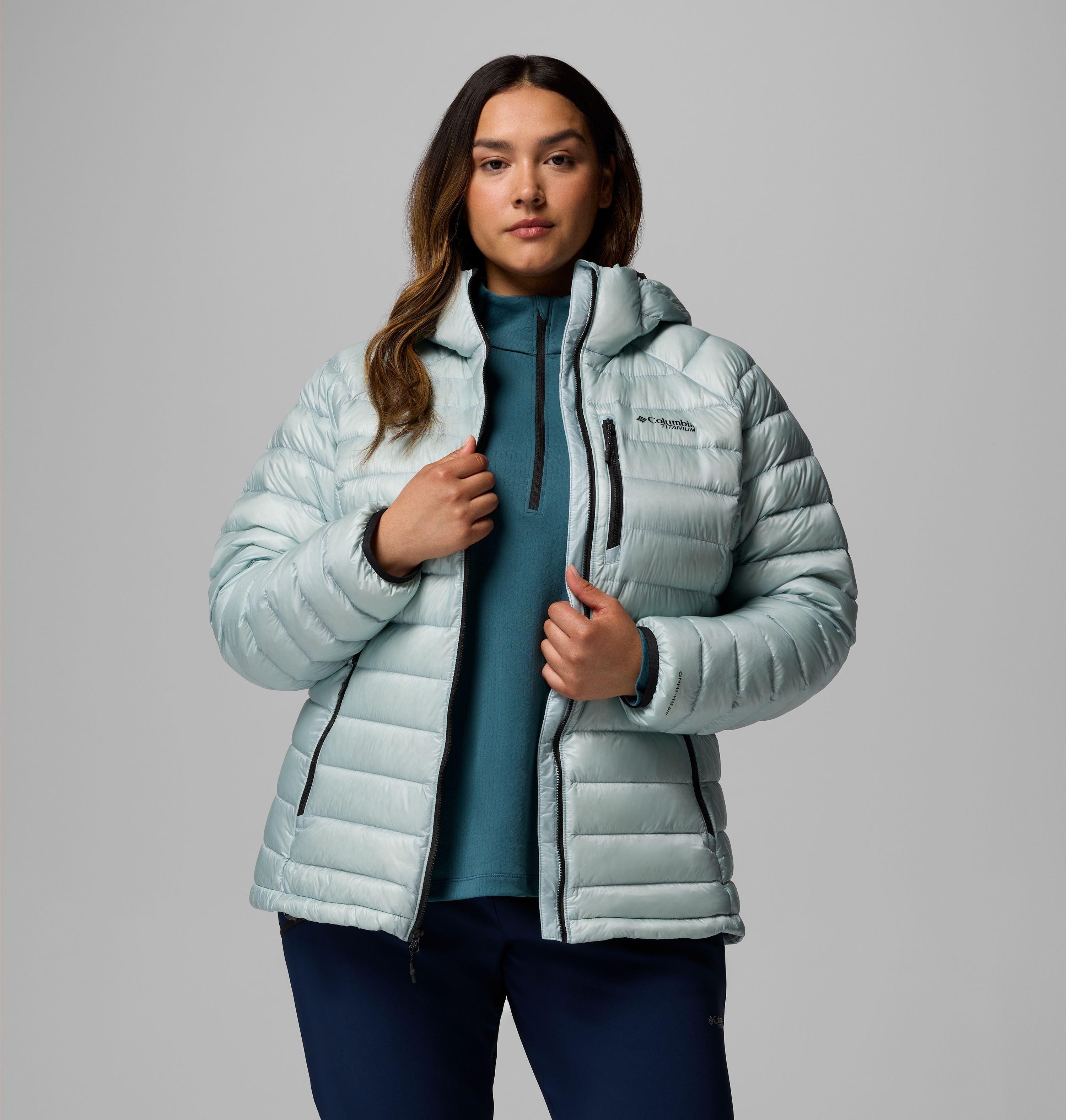 Manteau à capuchon en duvet Arctic Crest pour femme – Grandes tailles | 461 | 2X 5