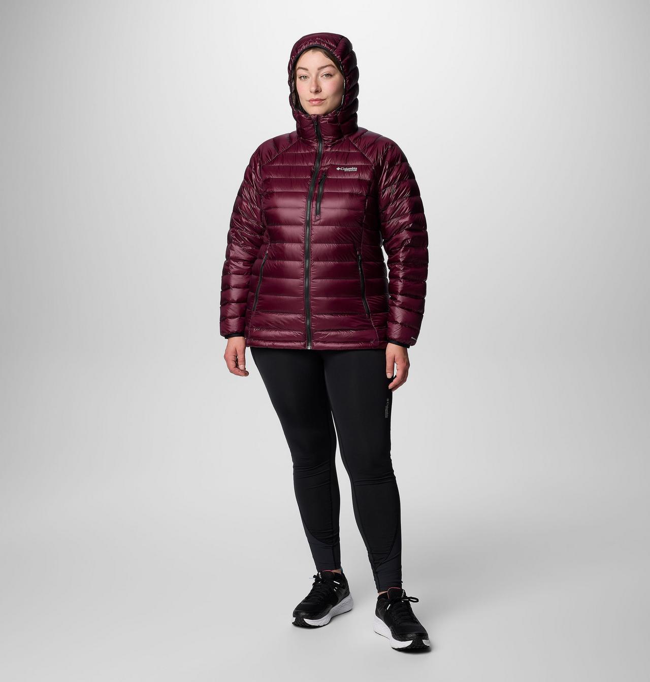 Women's Arctic Crest™ Down Hooded Jacket - Plus Size 3