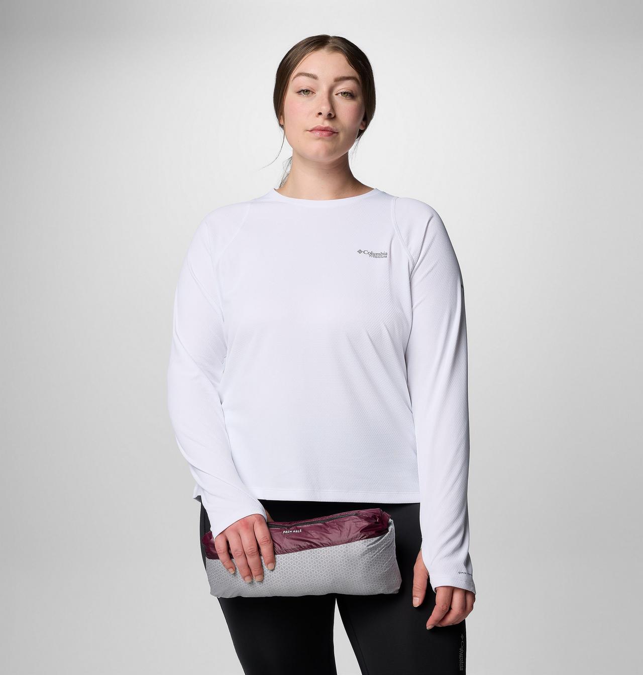 Women's Arctic Crest™ Down Hooded Jacket - Plus Size 10