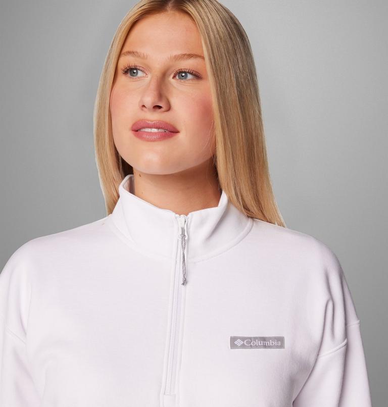 Women's Meridian Creek Half Zip Sweatshirt, Color: White, image 5