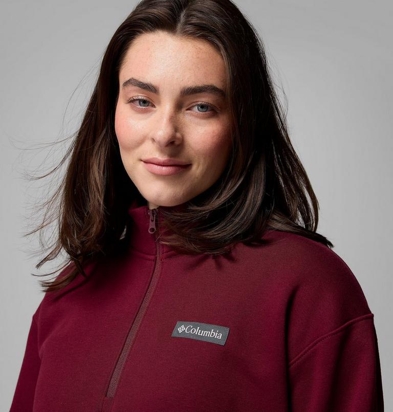 Meridian Creek Quarter Zip, Color: Rich Wine, image 5
