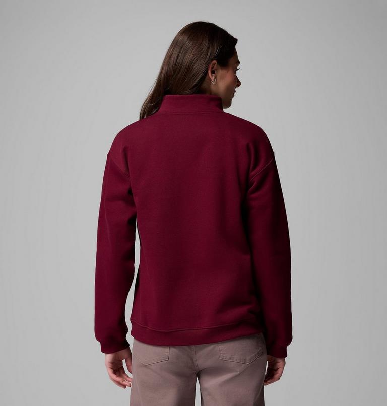 Meridian Creek Quarter Zip, Color: Rich Wine, image 3