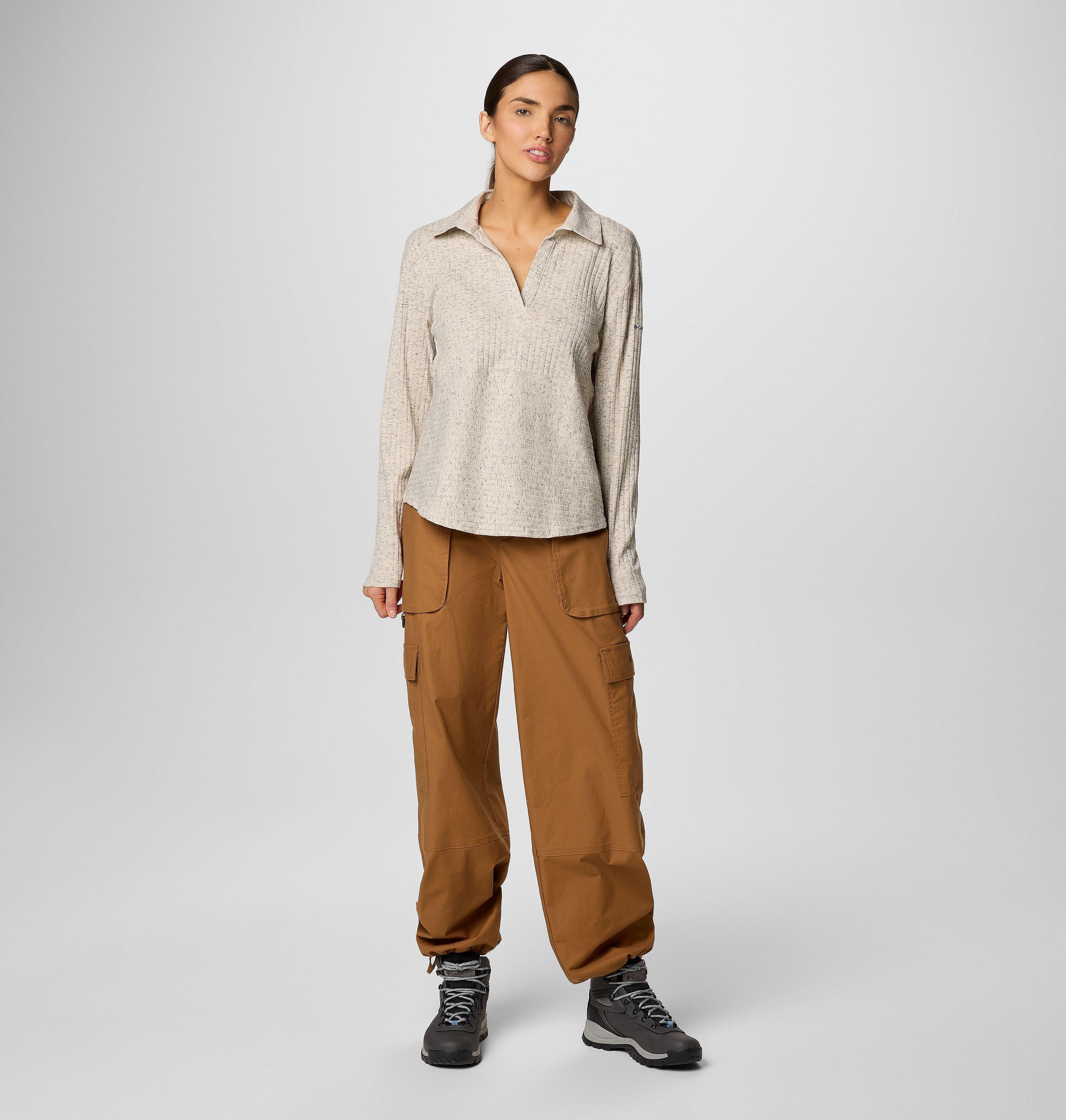 Women's Brea Falls™ Collared Long Sleeve Shirt | 278 | L 3
