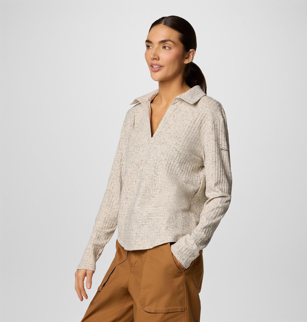 Women's Brea Falls™ Collared Long Sleeve Shirt | 278 | L 4