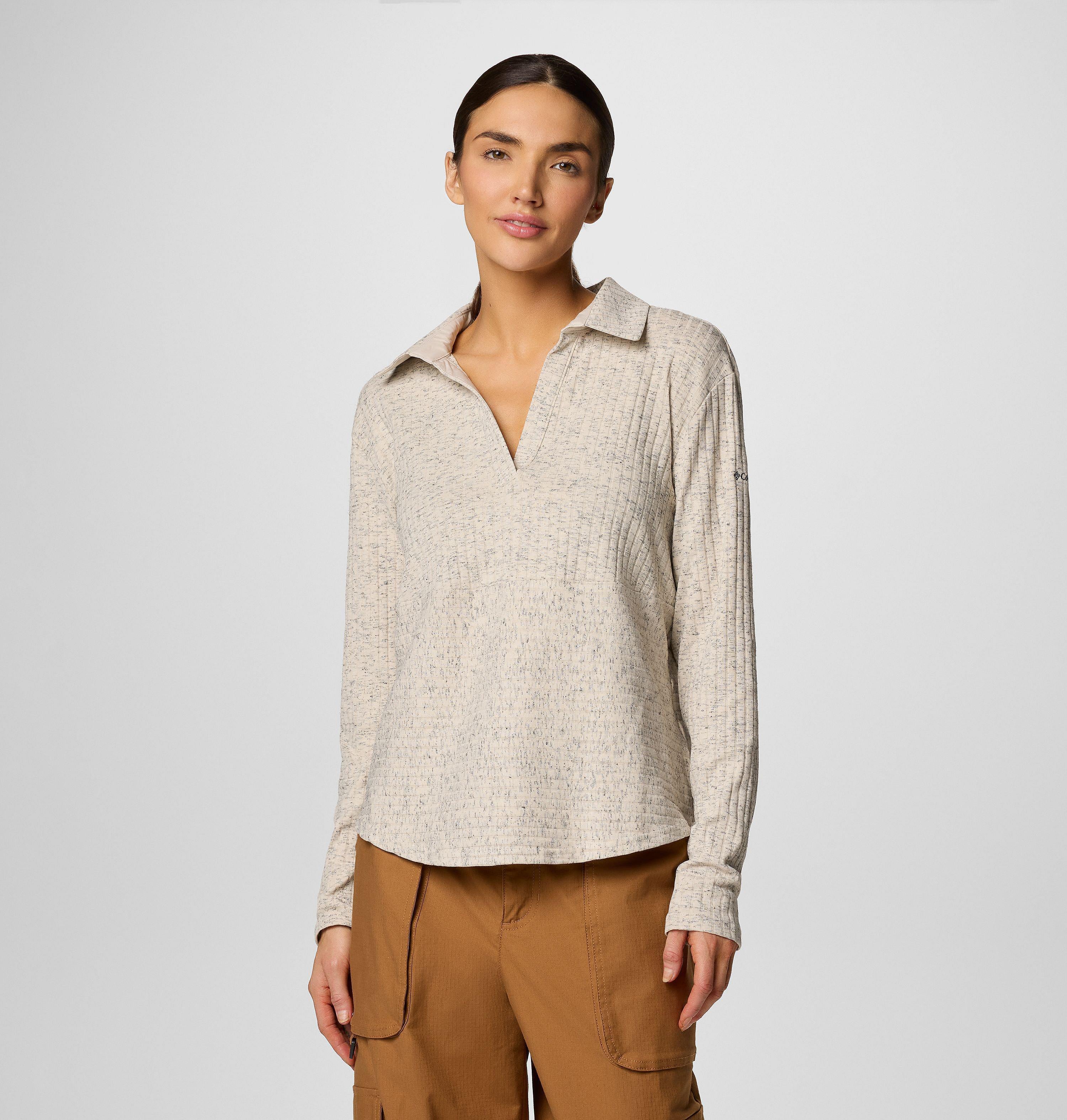 Women's Brea Falls™ Collared Long Sleeve Shirt | 278 | L 1