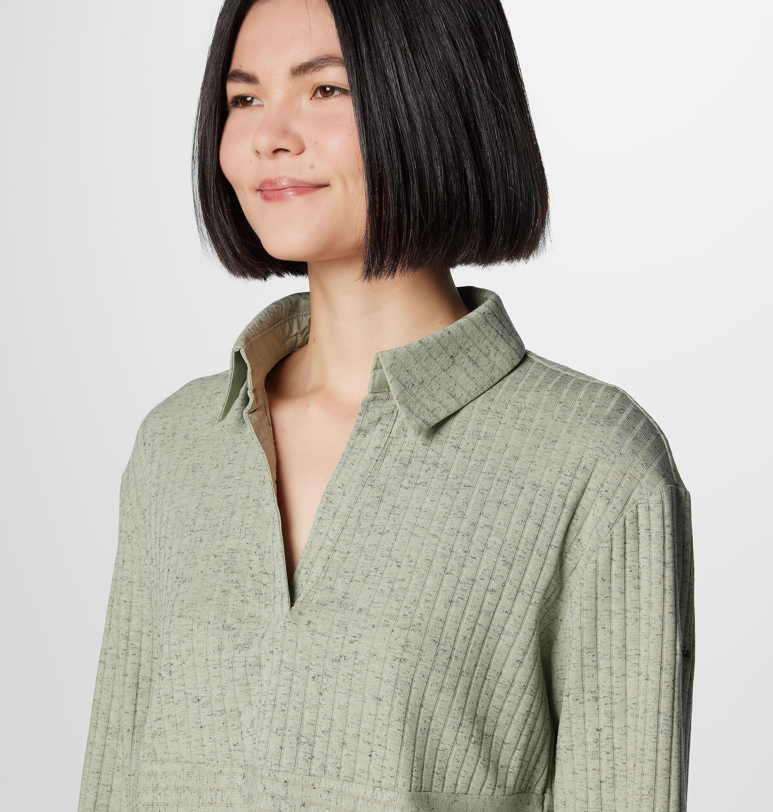 Women's Brea Falls Collared Long Sleeve Shirt 5