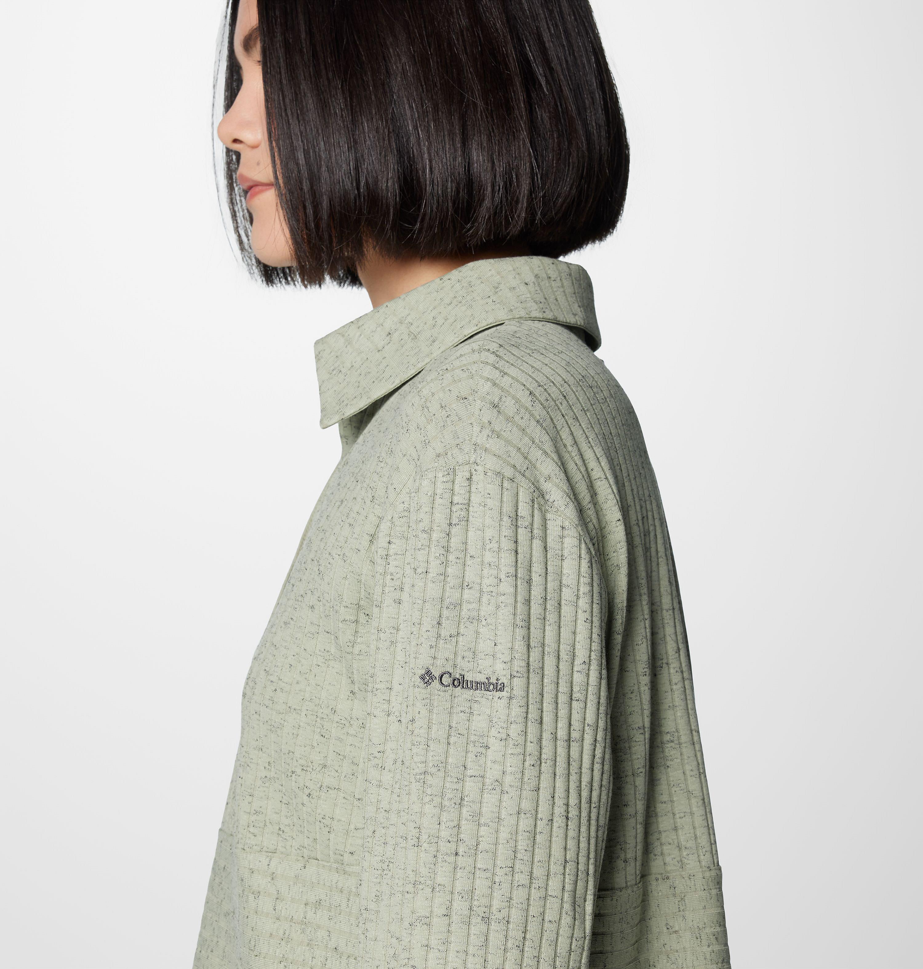 Women's Brea Falls Collared Long Sleeve Shirt 7